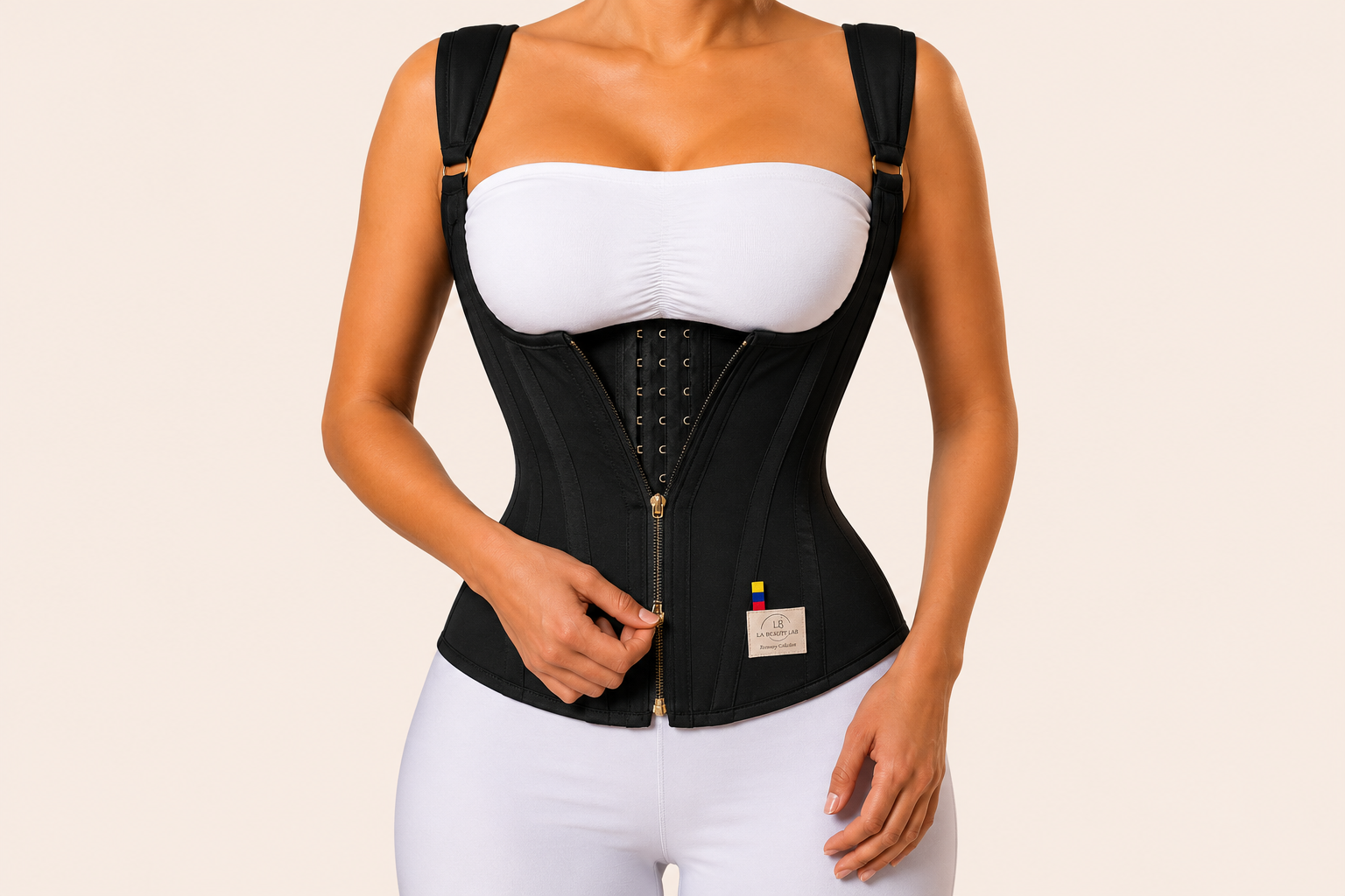 La Beauty Lab Stage 3 Compression Vest | 11-Rod Waist Trainer