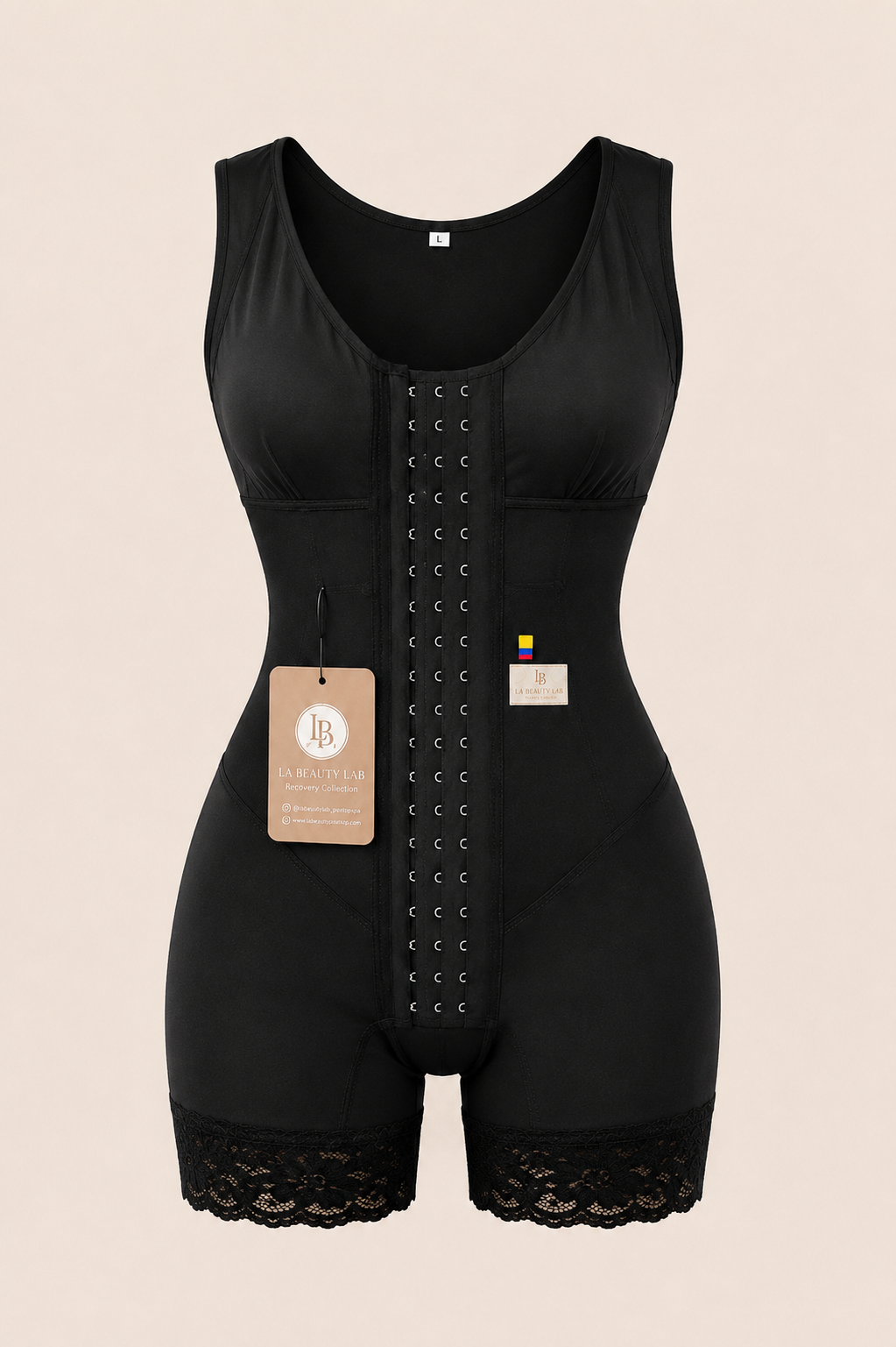 The Contour | Stage 2 Colombian Faja with Bra – Short Leg