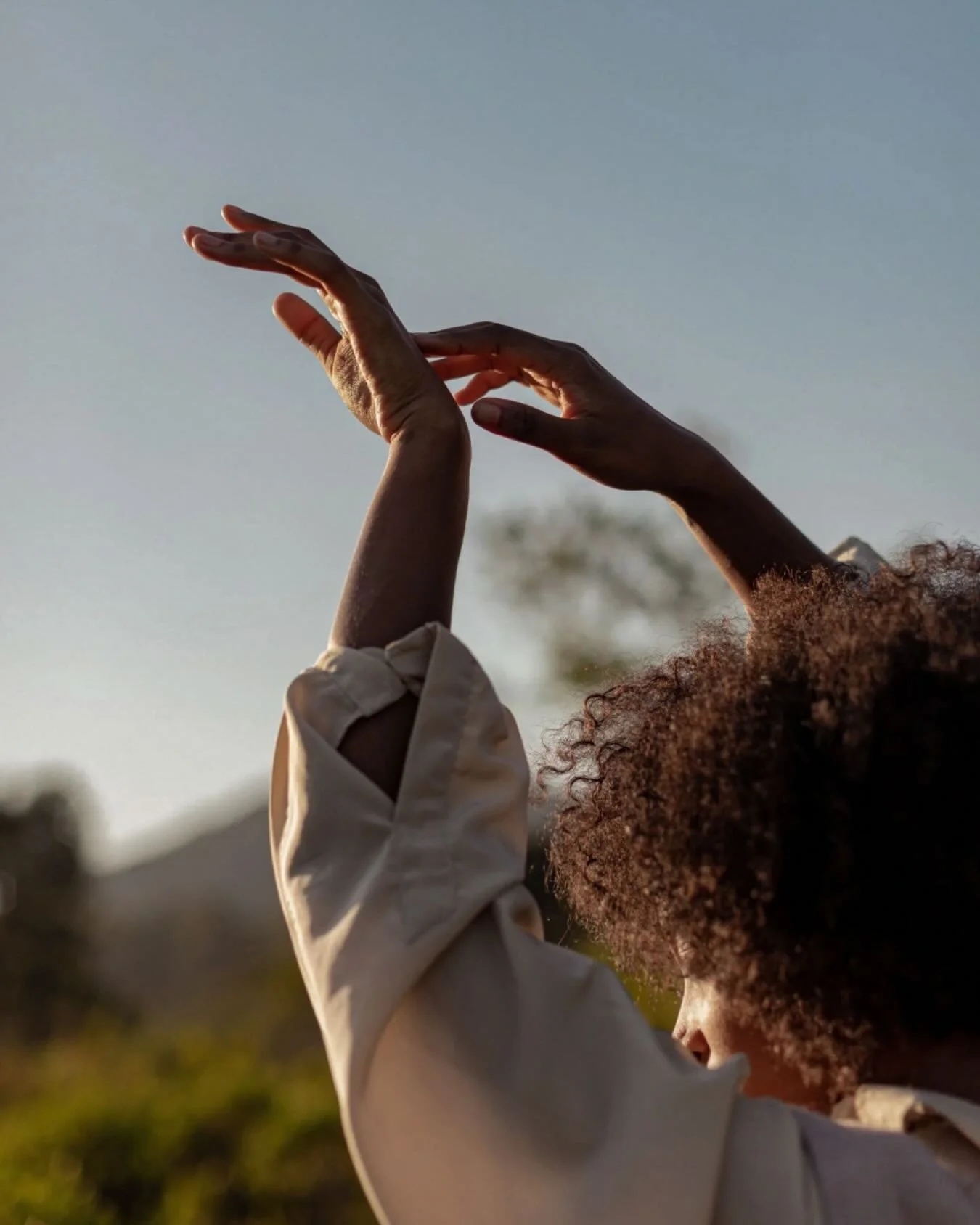 The goal is to live in a constant state of #reverie, moving through life with #presence, softness, curiosity, and a deep #connection to beauty, #self, and the world around us ✨