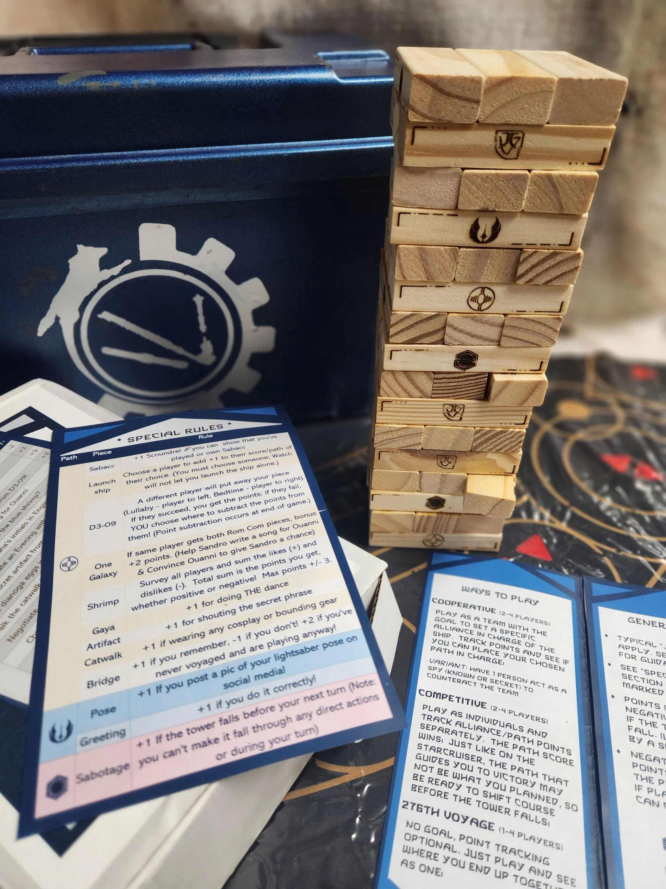 Muster Mayhem - a game to relive the Starcruiser