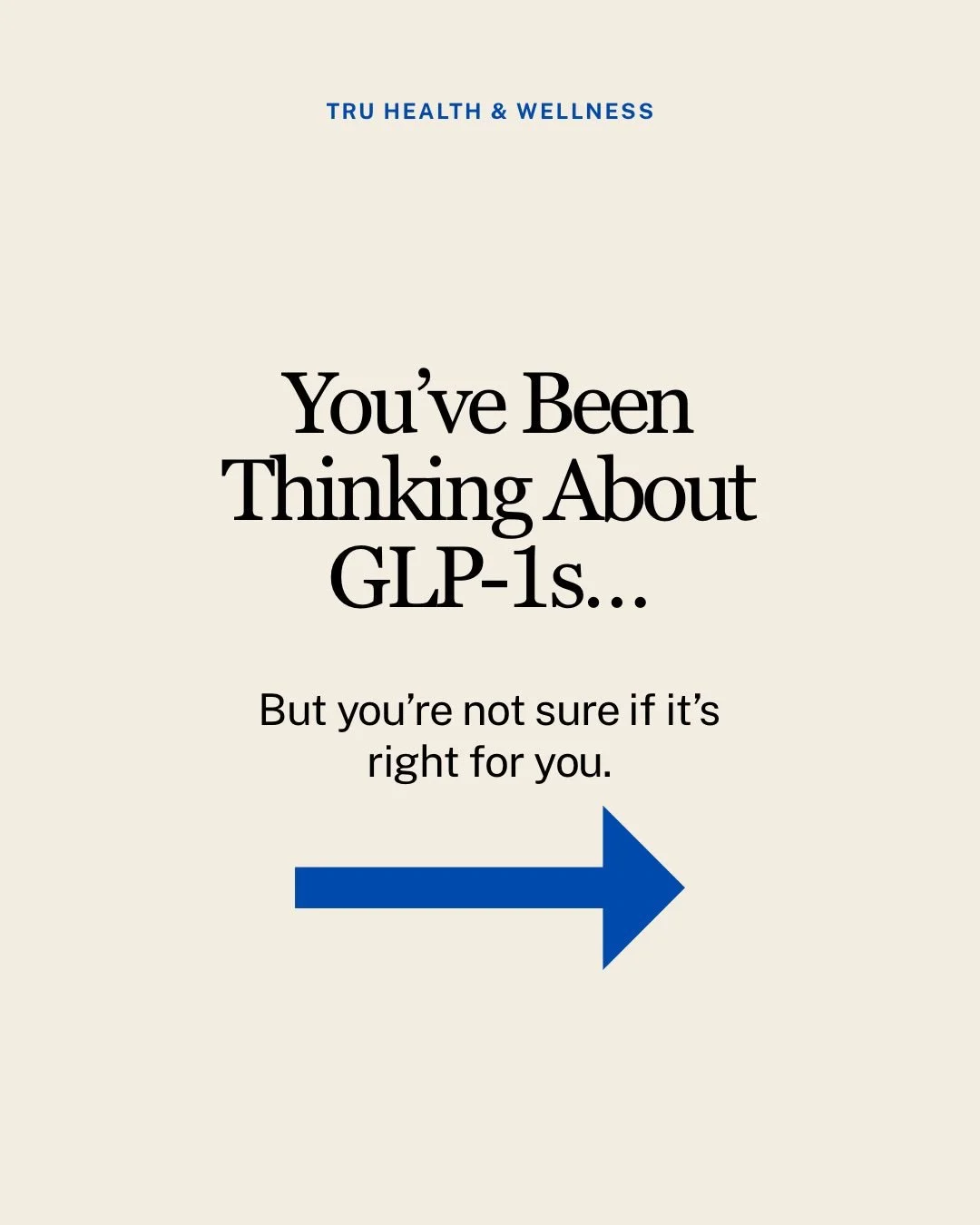 If you&rsquo;ve been thinking about GLP-1 medications, but you&rsquo;re not completely sure&hellip; you&rsquo;re not alone.

We hear it all the time&mdash;questions about safety, long-term results, and whether it&rsquo;s the &ldquo;right&rdquo; appro