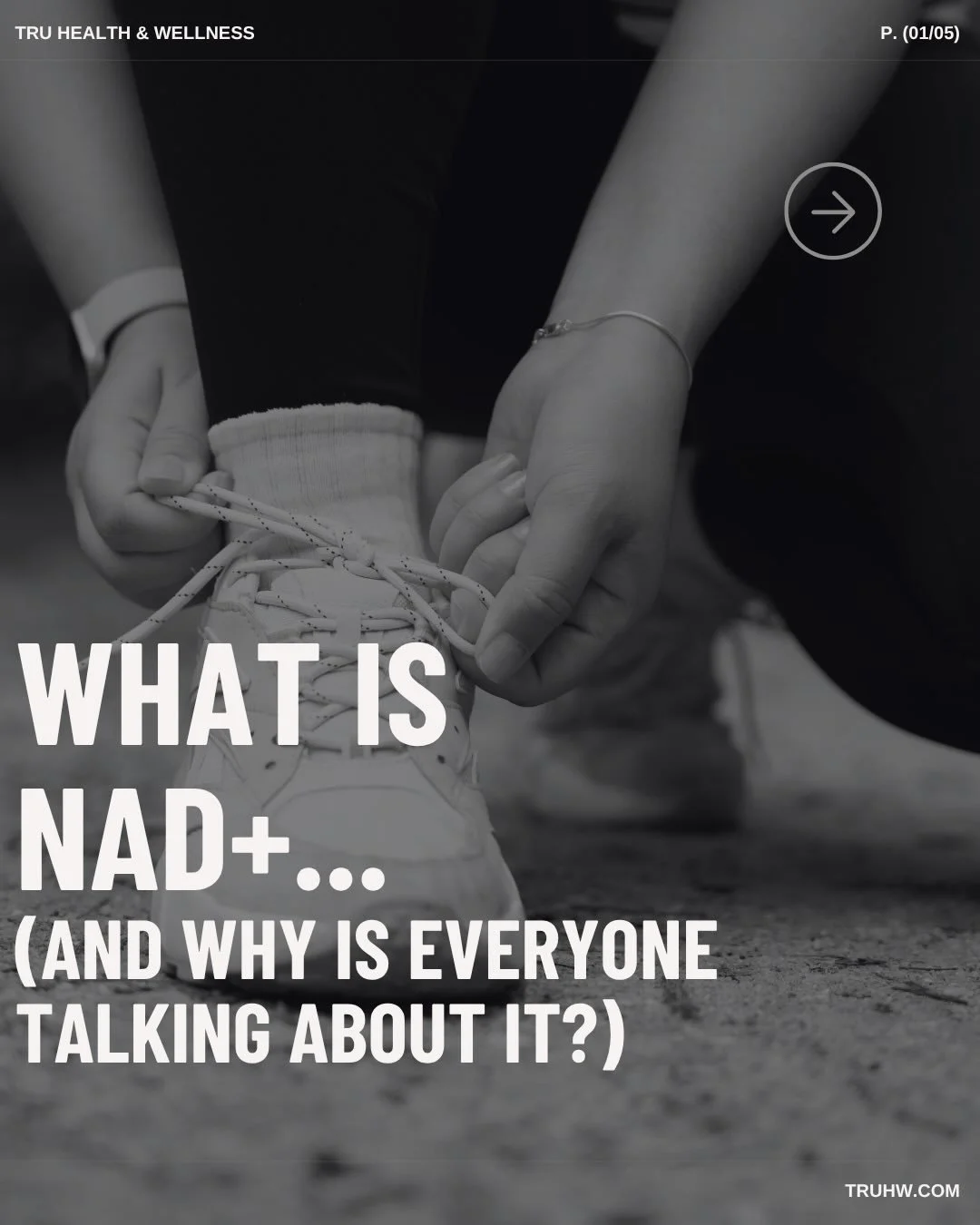 Feeling constantly tired, foggy, or just not like yourself?

It might not just be stress&mdash;or getting older.

NAD+ is a critical coenzyme your body needs to produce energy and support cellular health. But as we age, levels naturally decline.

The
