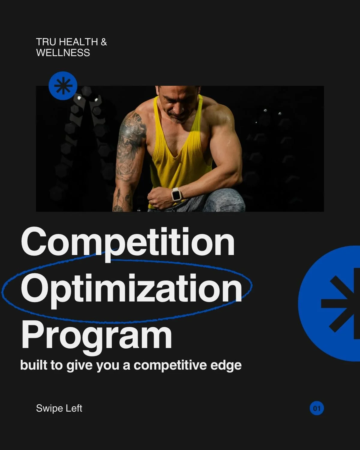 High-level training demands high-level support.

The Competition Optimization Program at Tru Health &amp; Wellness is designed for athletes who want to go beyond training&mdash;supporting the body through preparation, performance, and recovery.

Beca