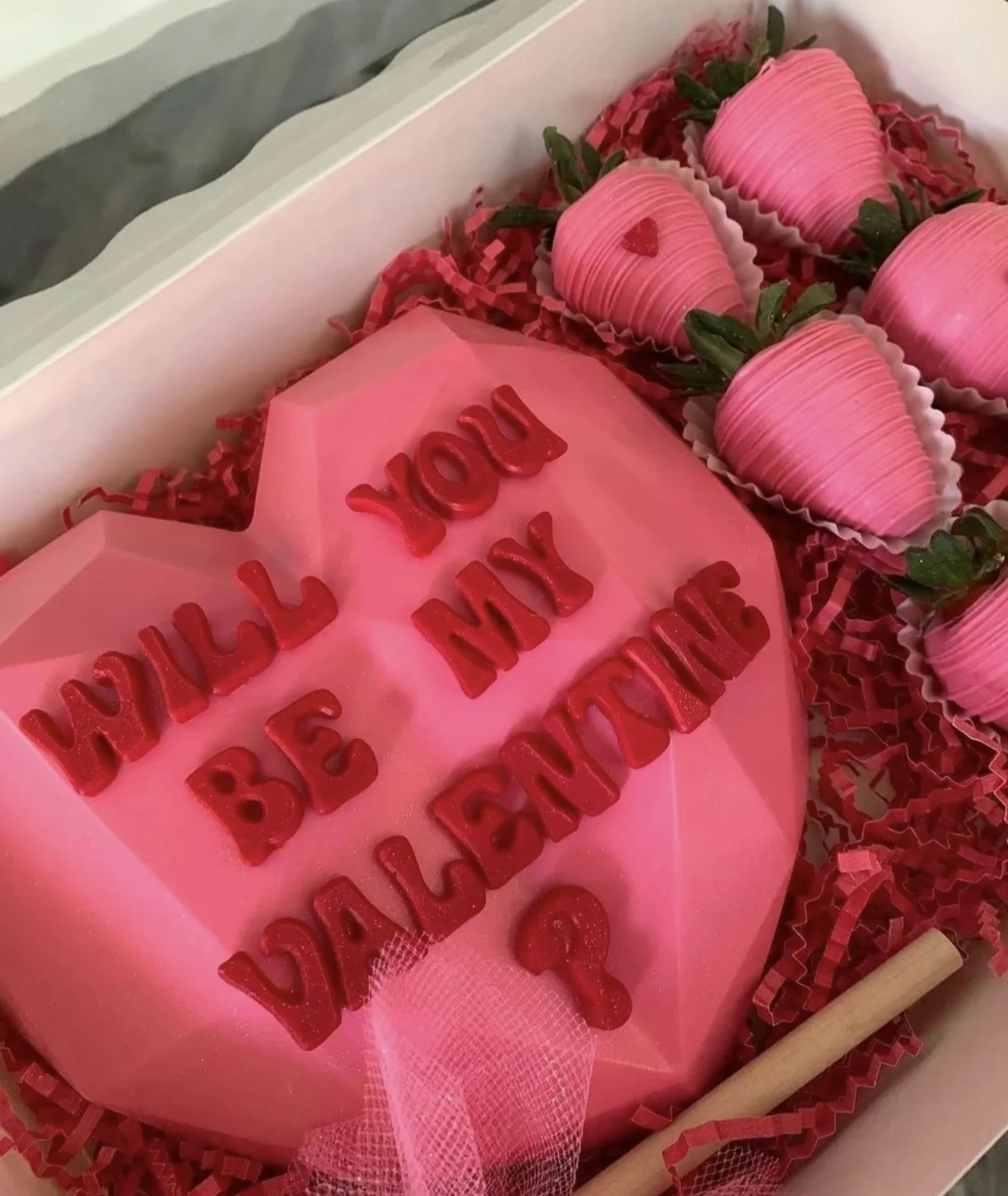 Will You Be My Valentine?” Breakable Heart Chocolate Box