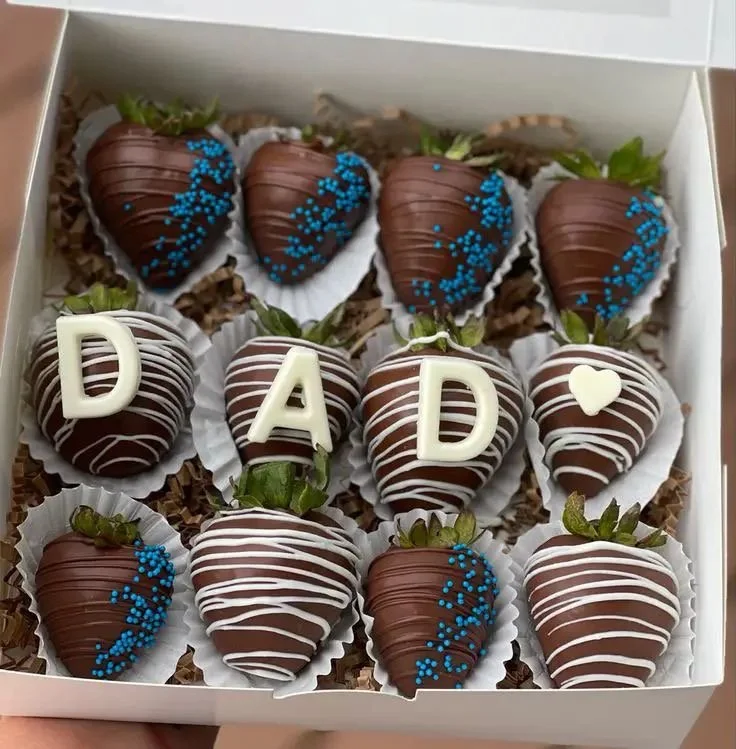 Dad Strawberries