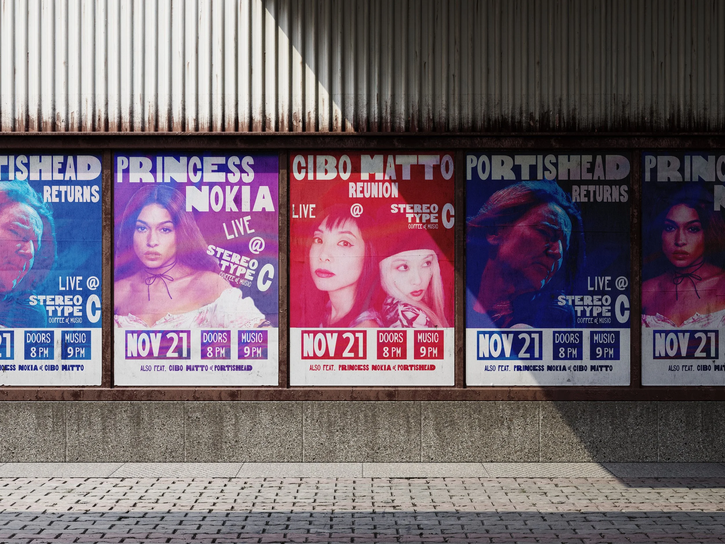 Sugar Water Typeface & Stereotype C Cafe