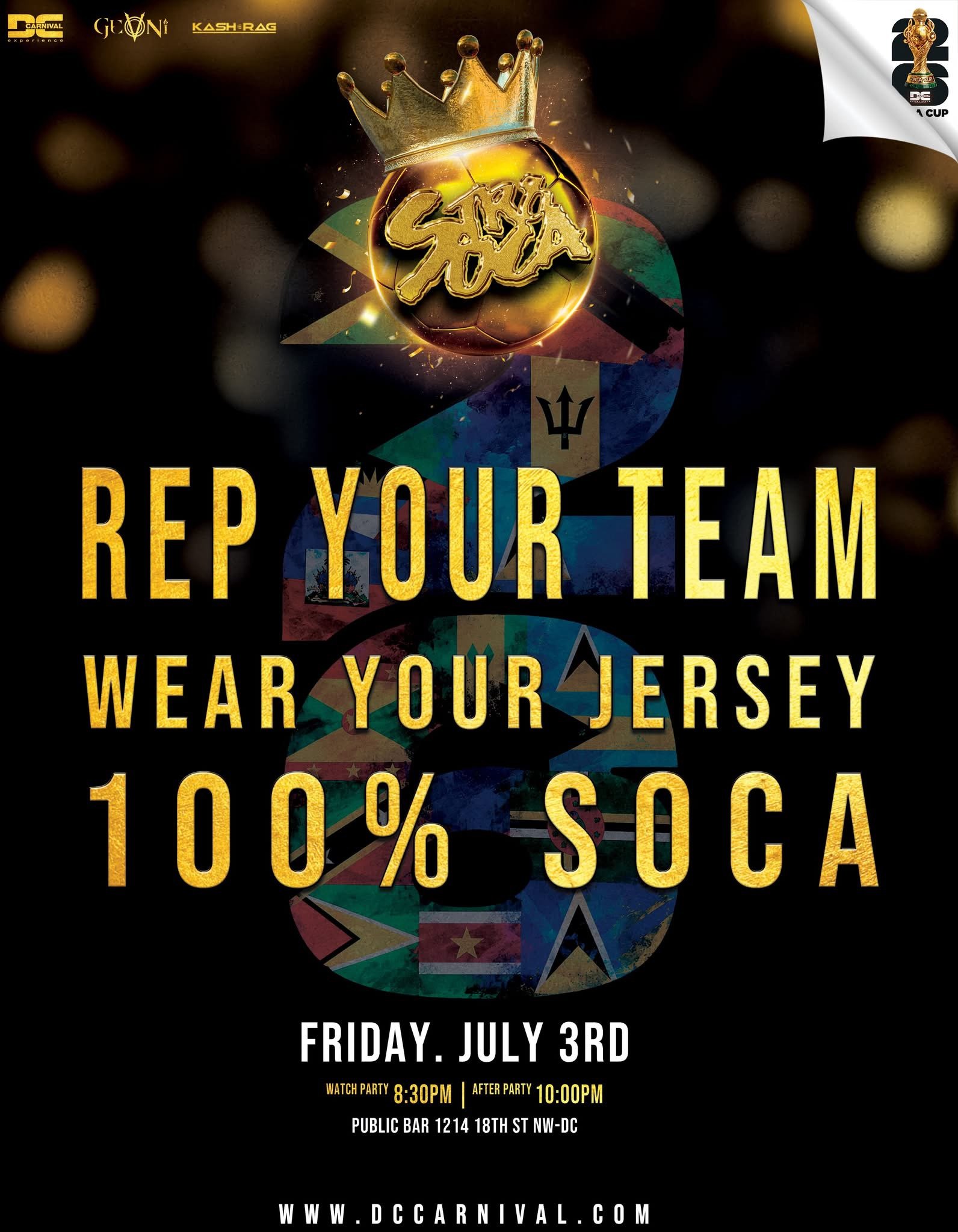 STR8 Soca: 4th July Wknd Kick-Off
