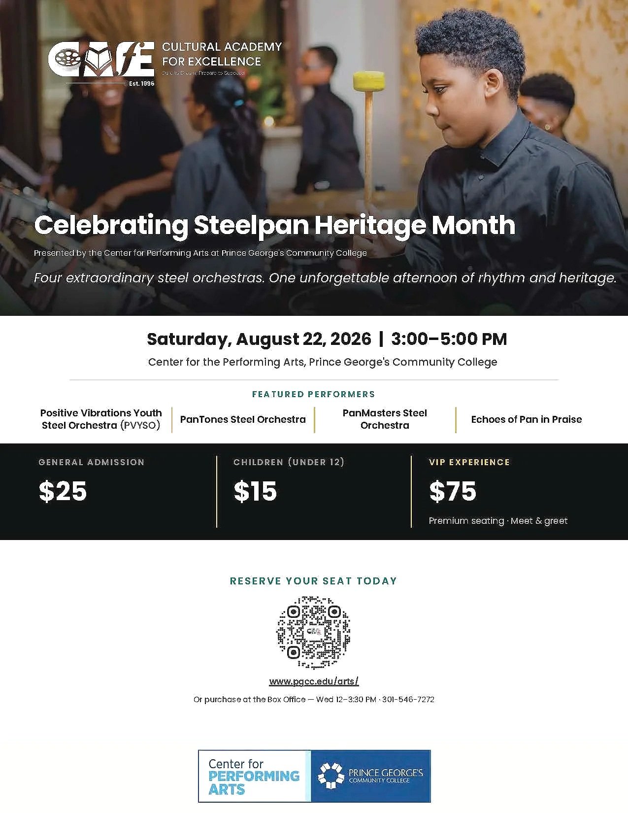 CAFE - Steelpan Heritage Celebration