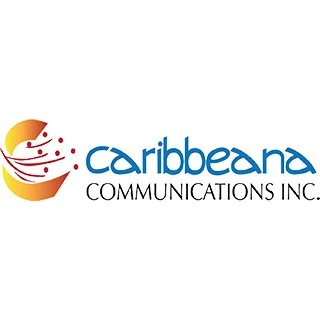 Logo for Caribbean Communications Inc., featuring a stylized globe with red and yellow colors and the company name in blue and black text.