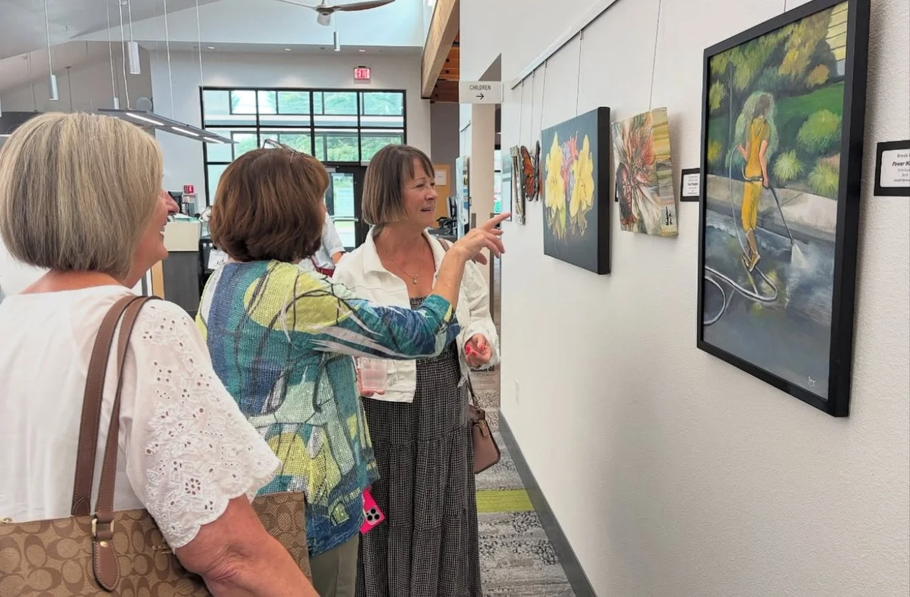 Library Show Reception: Black &amp; White + One