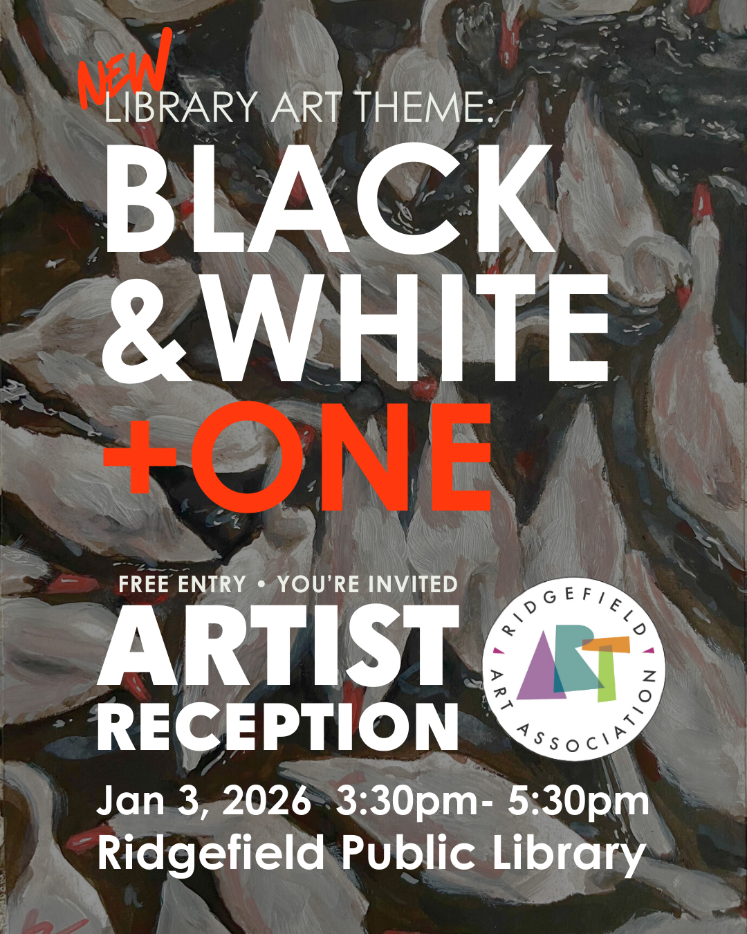 Library Show Opens: Black &amp; White + One