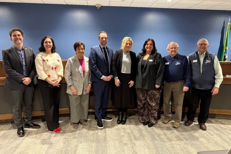 Tonight we are proud to celebrate one of our own. Following a unanimous vote by the Ridgefield City Council members and Mayor, Matt Cole, our member, Eva Kelley has been appointed as the new Clark County Arts Commissioner! 
Eva has been a dedicated a