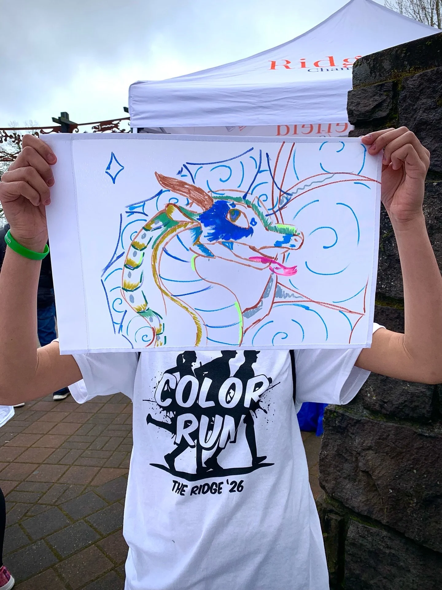 &ldquo;Many hands make light work&rdquo; and &ldquo; the work&rdquo; was a success today as many of Ridgefield&rsquo;s youth came out to celebrate part of Ridgefield Youth Arts Month by to participating in the decorating of the flags. President Maure