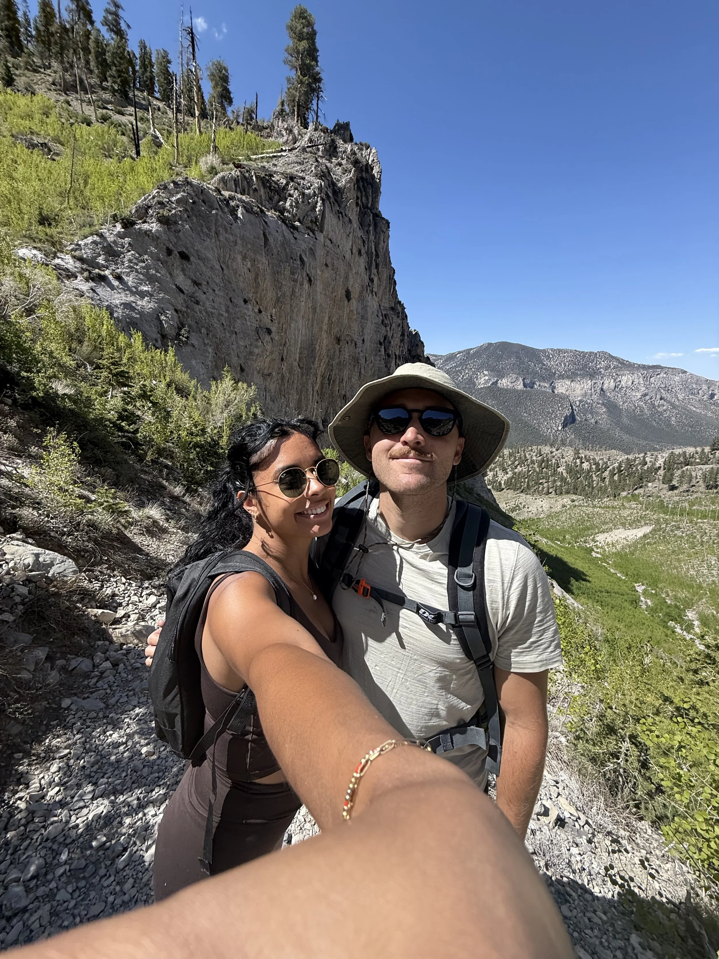 Hiking outside of Salt Lake City, UT July, 2025