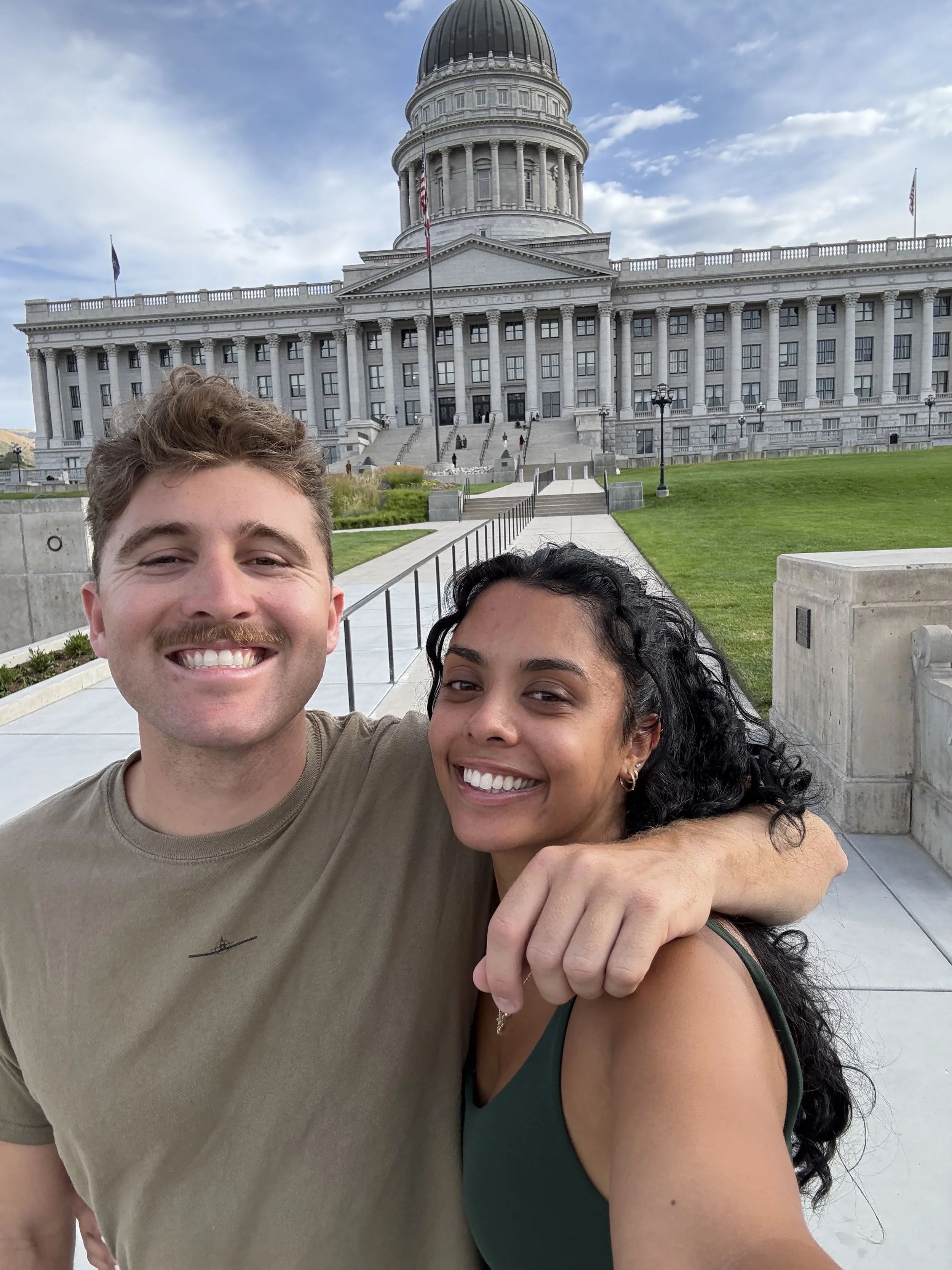 The 3rd of July at the Utah state capitol building