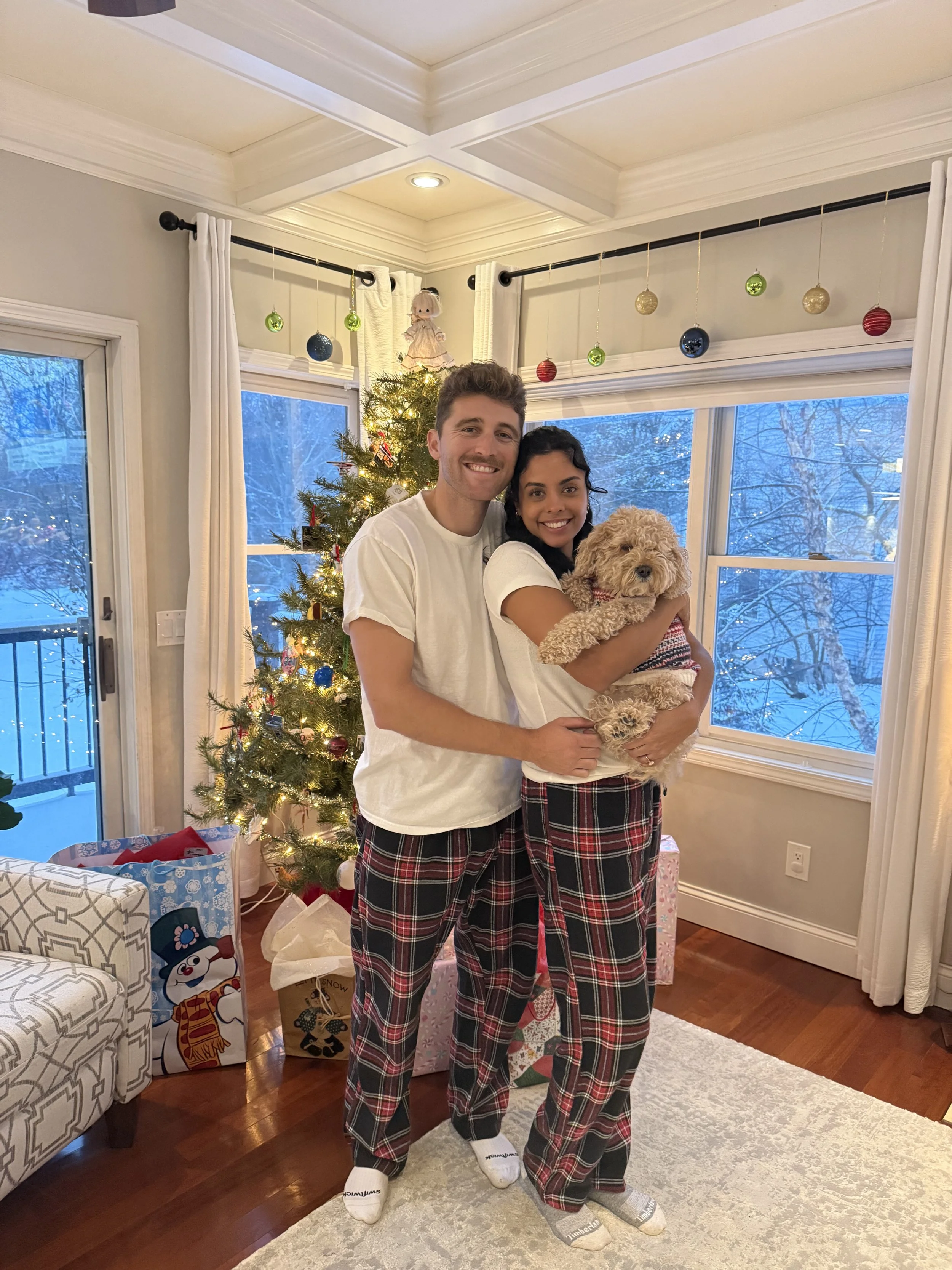 Daniel’s first Christmas with the Ambalavanars