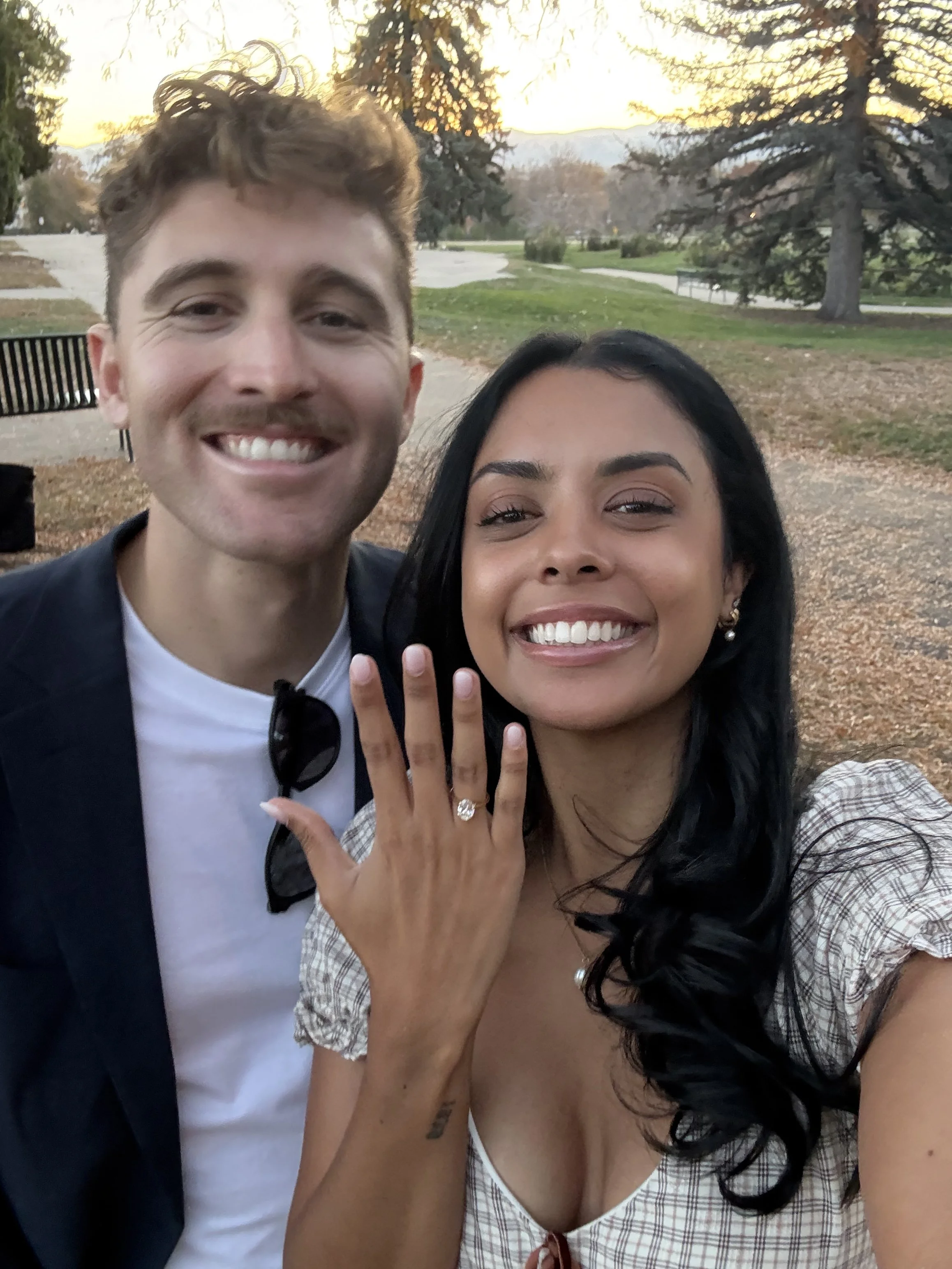 Freshly engaged!