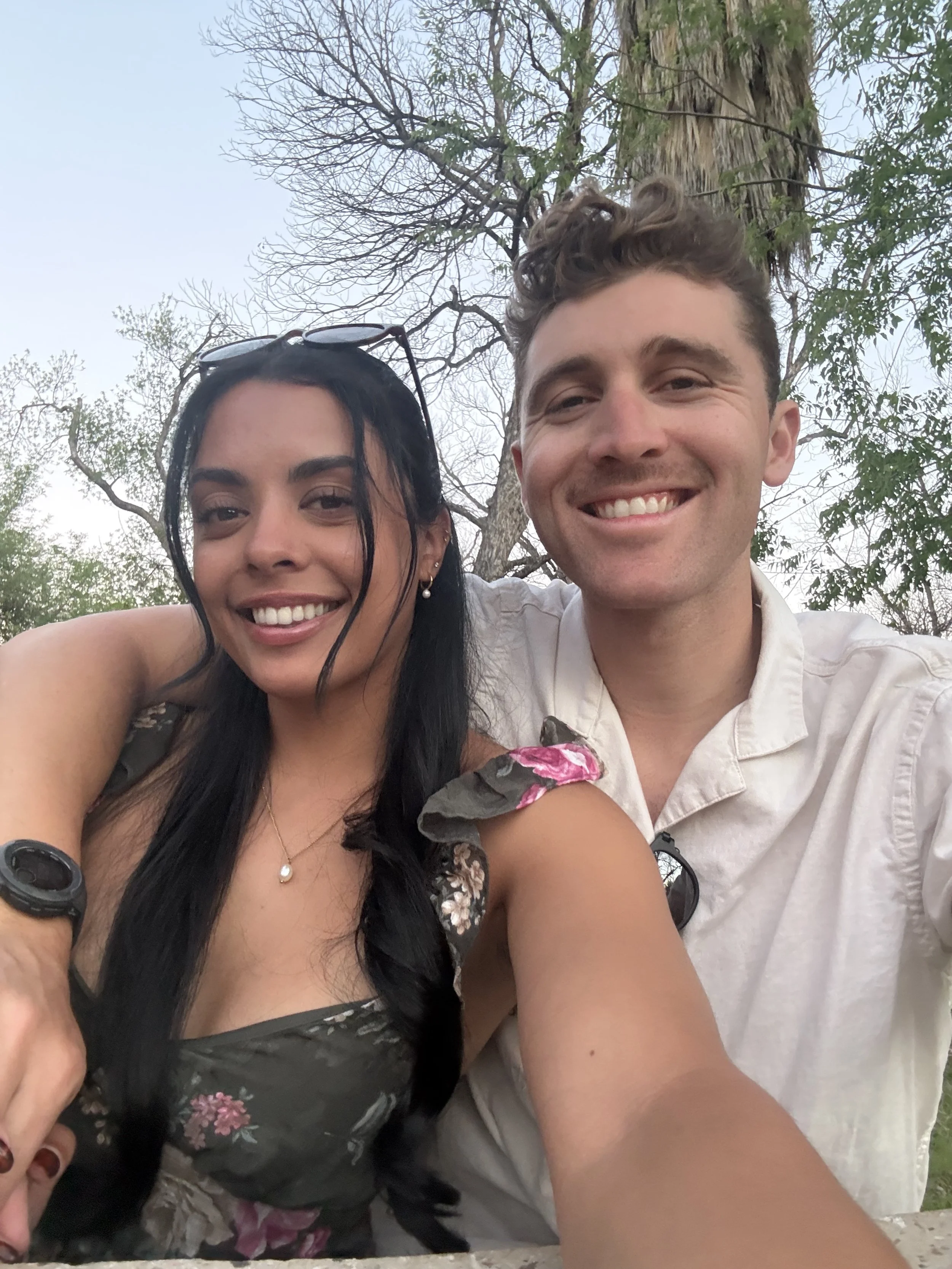 Our last date in Del Rio before Daniel relocated to Altus, OK for the summer for training before heading to Spokane