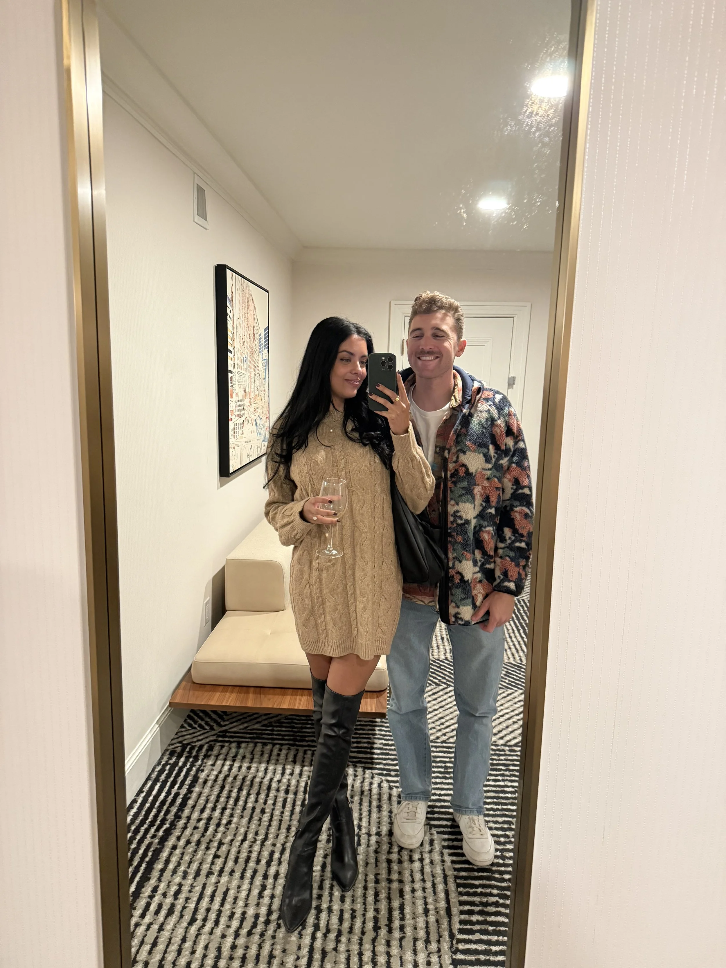 Going to dinner (with Kevin) in Denver on one of Daniel’s cross-country work trips