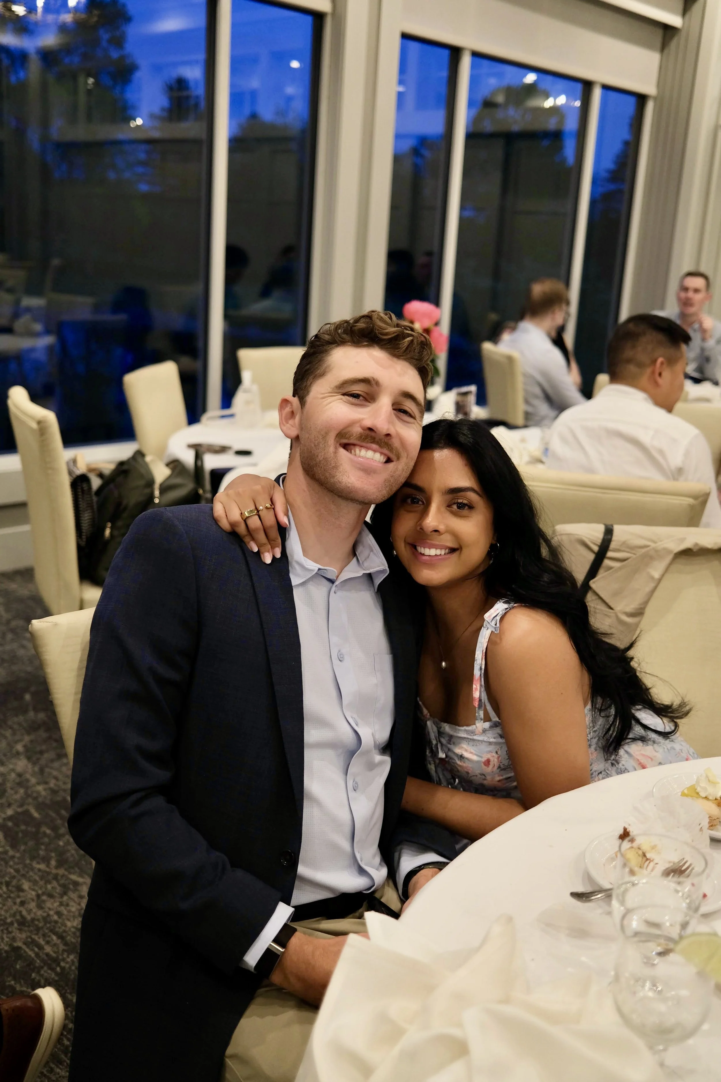 At Matthew & Lauren’s rehearsal dinner in Rochester, NY