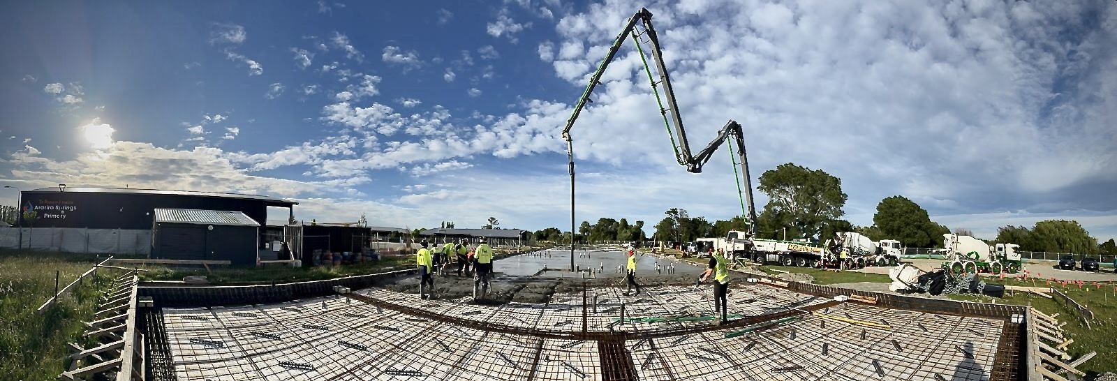 United Concrete Ltd - Spreydon School Canterbury 1