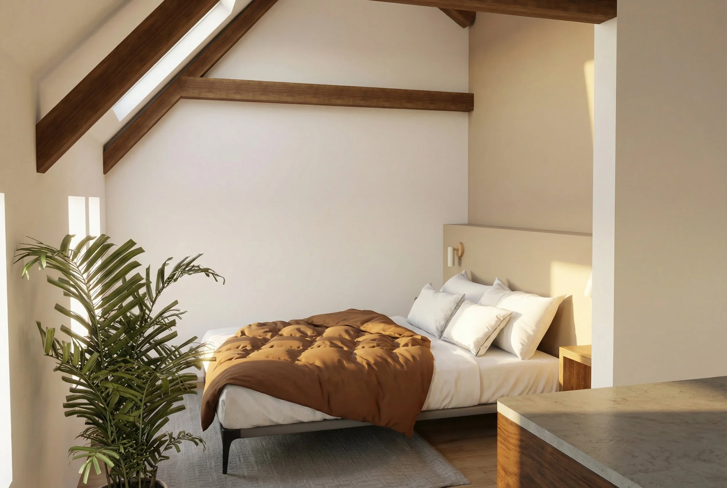 Concept master bedroom near Liège