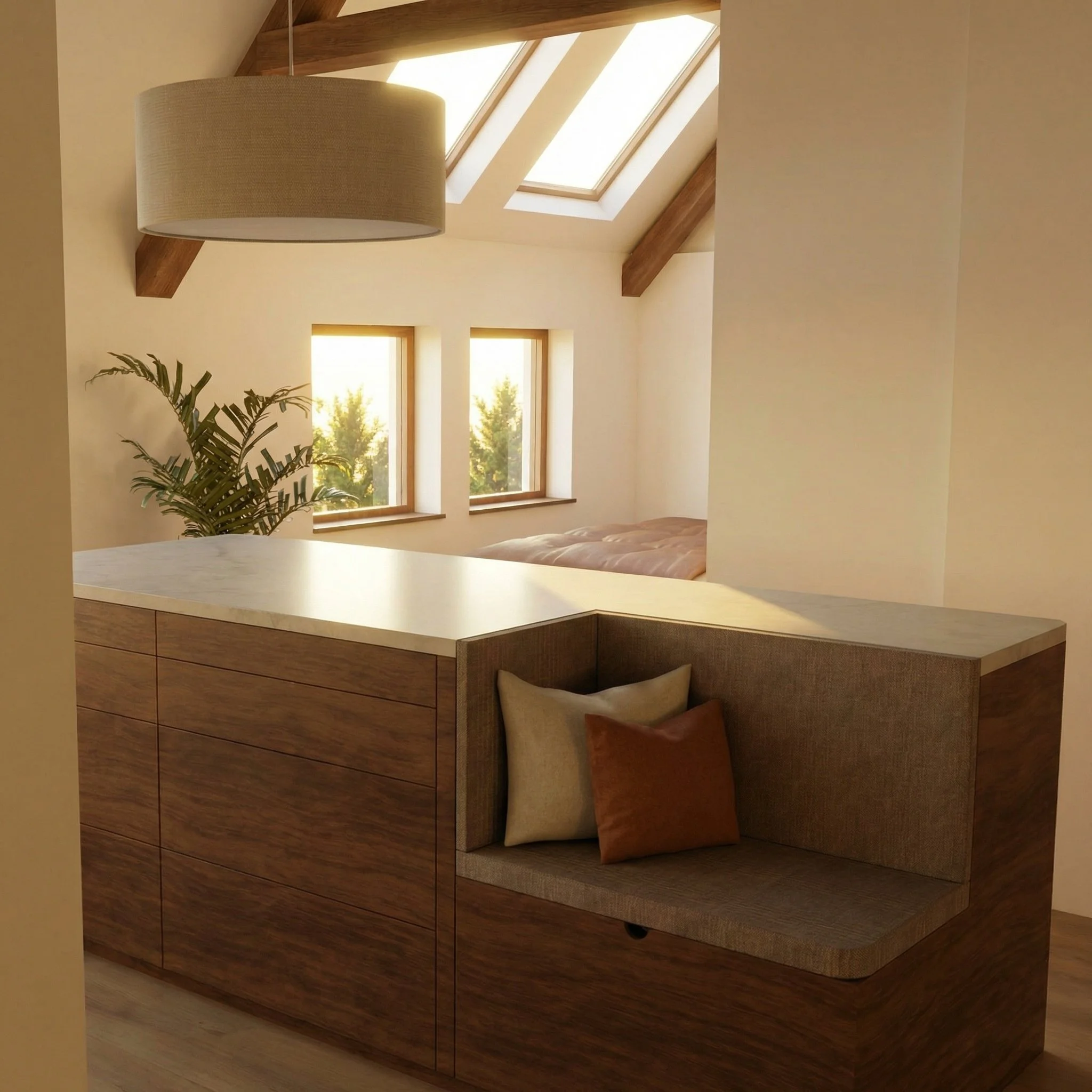 Concept master bedroom near Liège