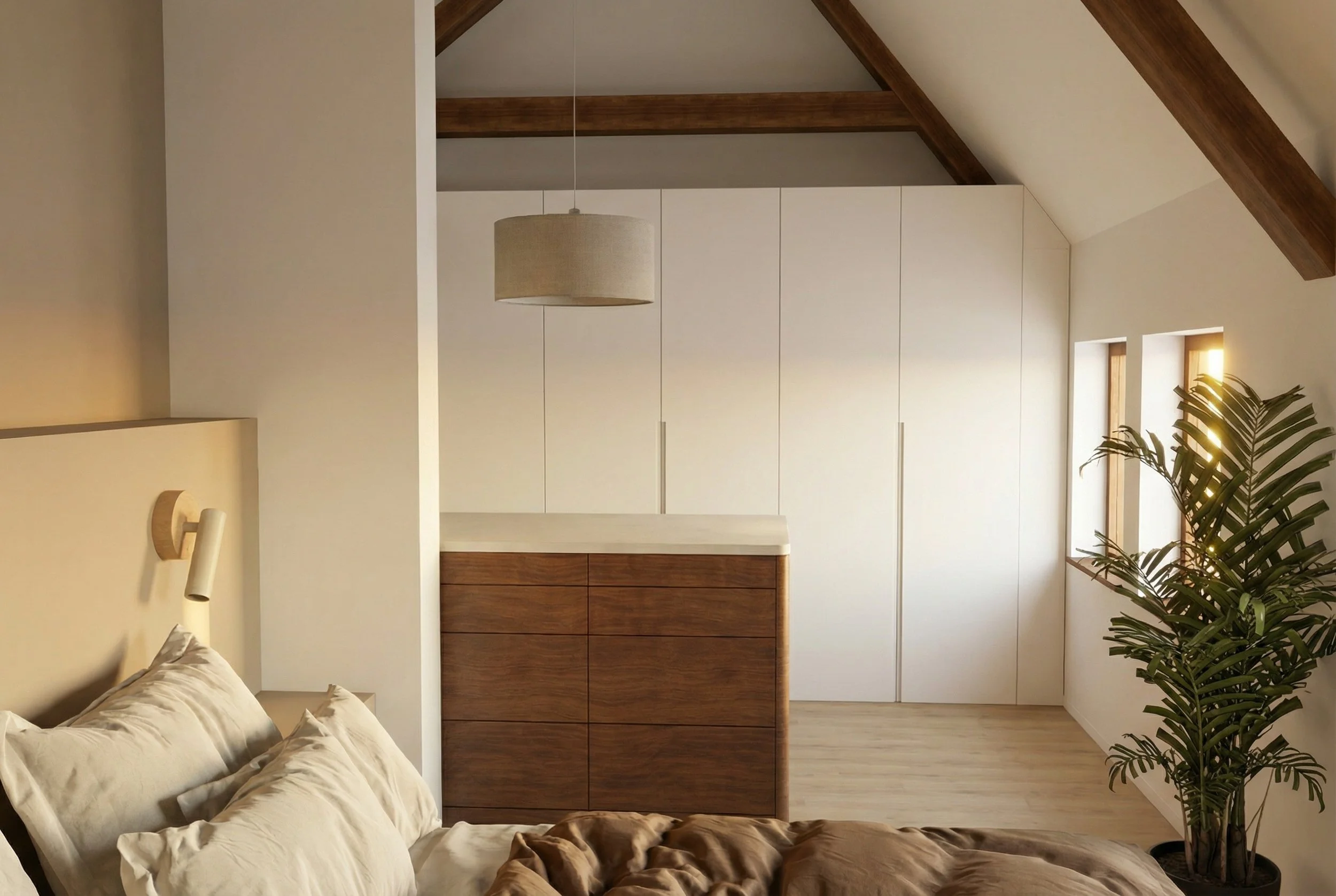 Concept master bedroom near Liège