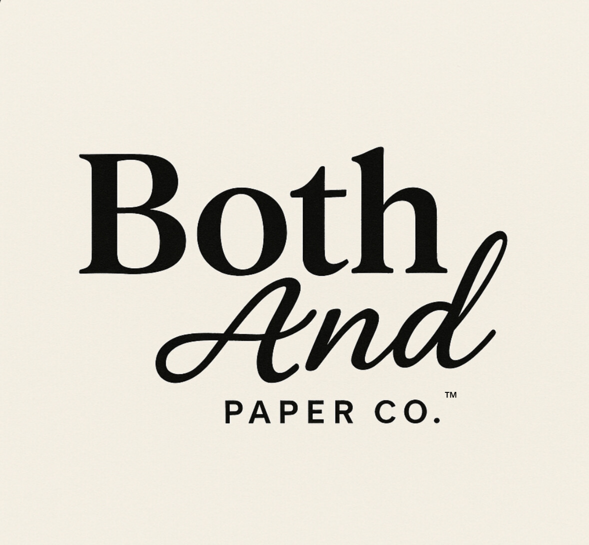 Both/And Paper Co.™