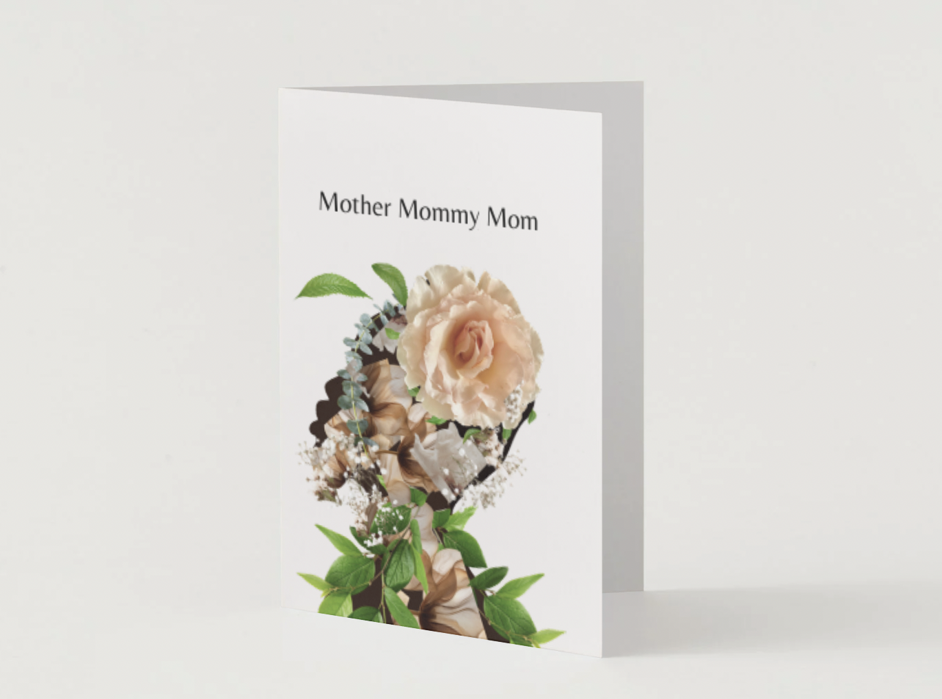 Mother mommy mom front on white background.png