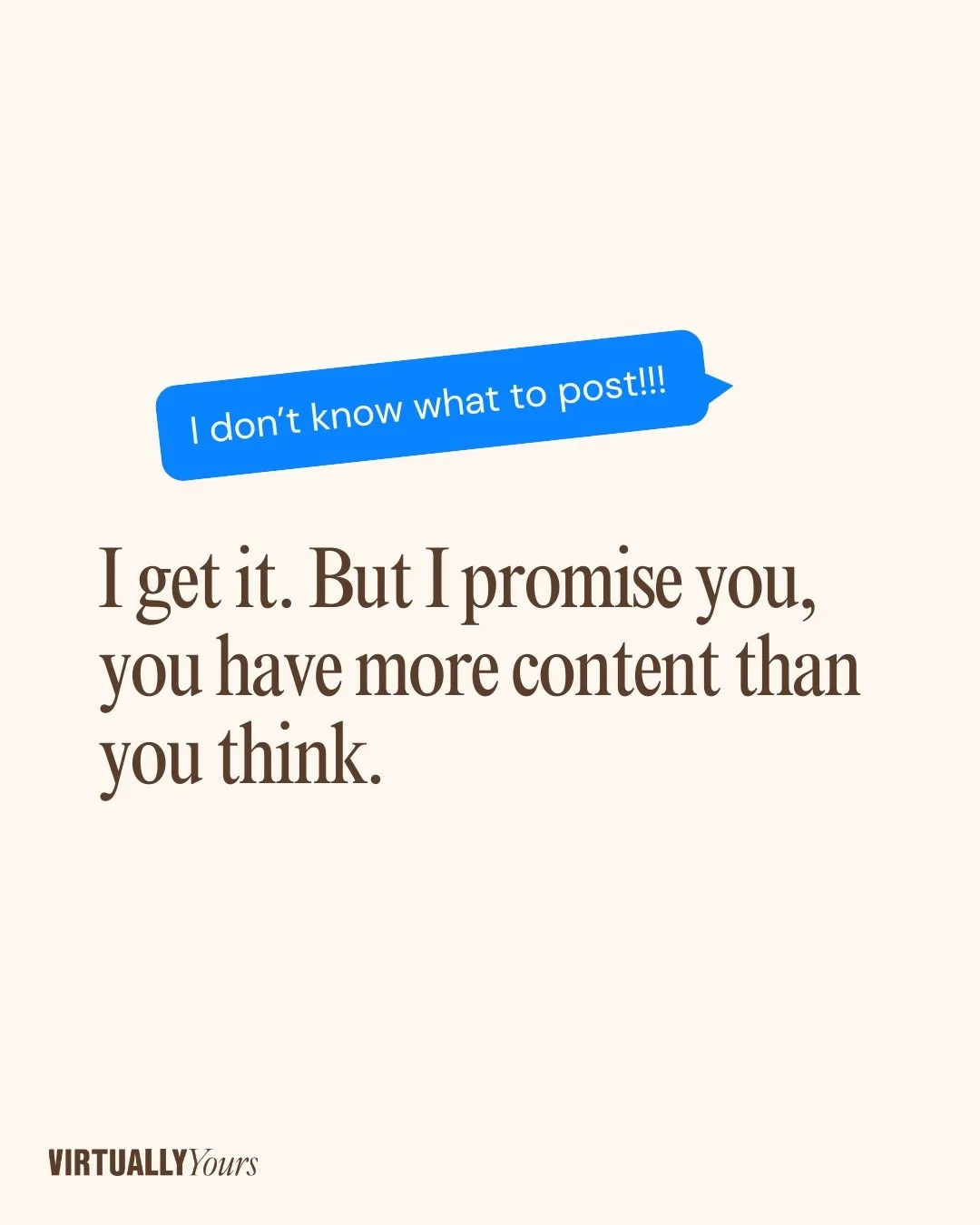 Life can get too busy to sit down and think about content. 

Trust me, I know (from the multiple times I&rsquo;ve had to take a break from socials, ironically). 

Between the school runs, the client calls, the mental load of just existing in 2026, it
