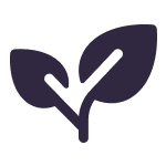 Icon of a sprout growing.