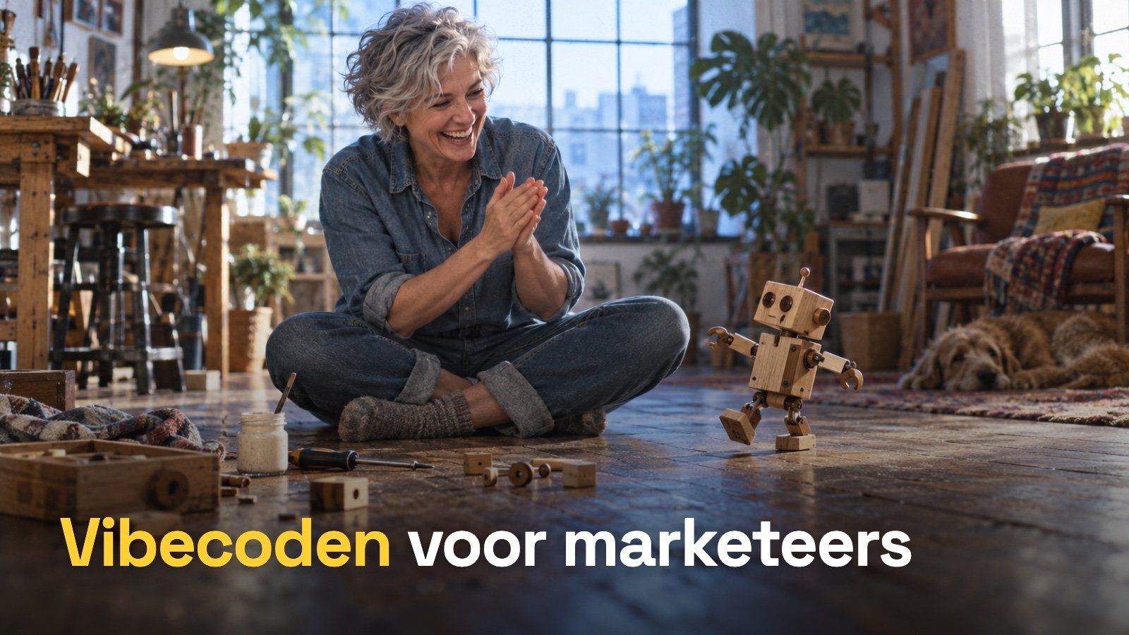 Vibecoden voor marketeers: bouw je eerste tool in een uur