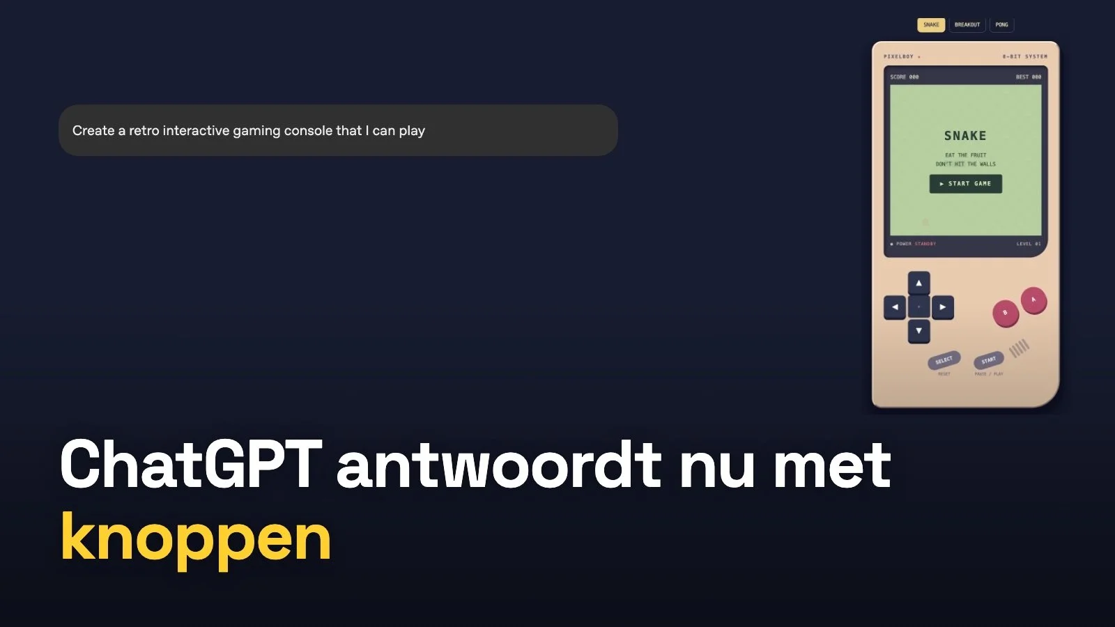 ChatGPT antwoordt nu met knoppen en grafieken: wat verandert er?