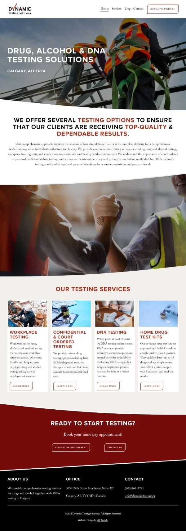 Dynamic Testing Solutions