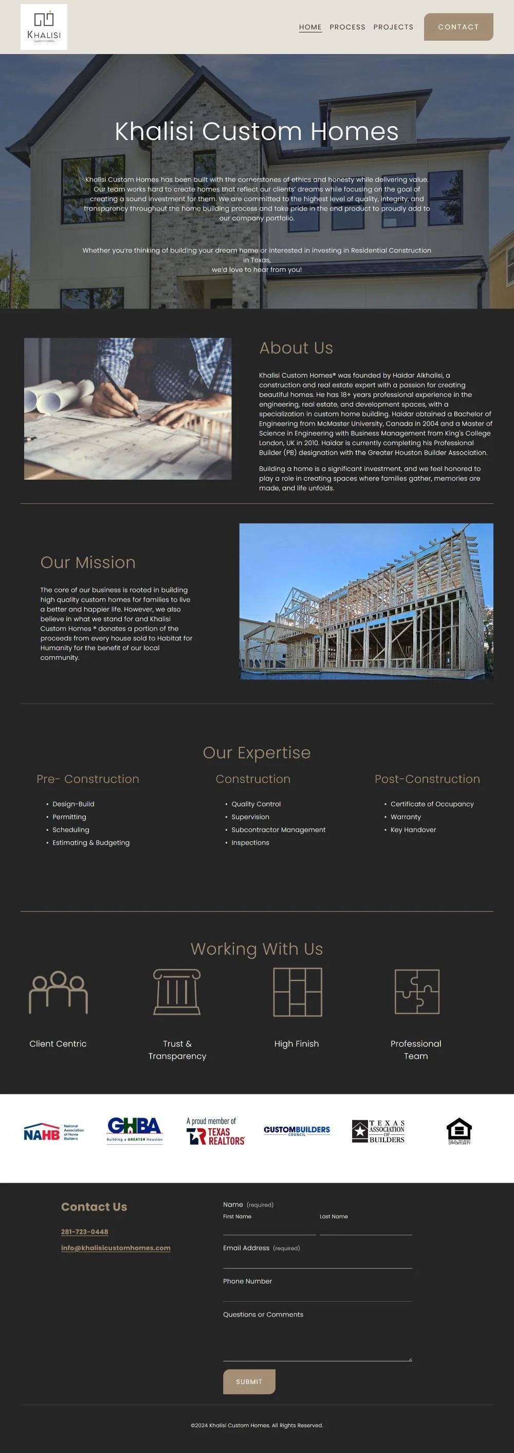 Khalisi Custom Homes