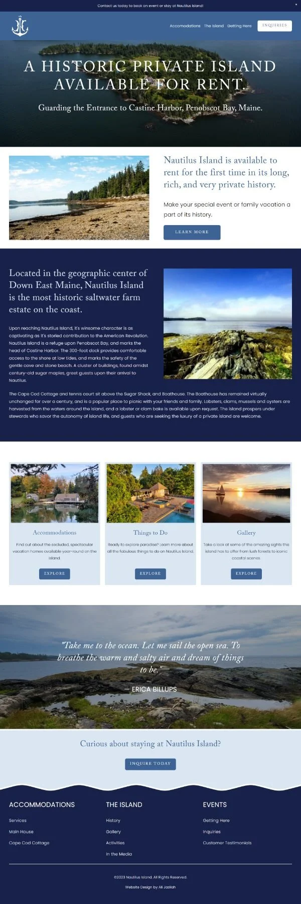 Nautilus Island