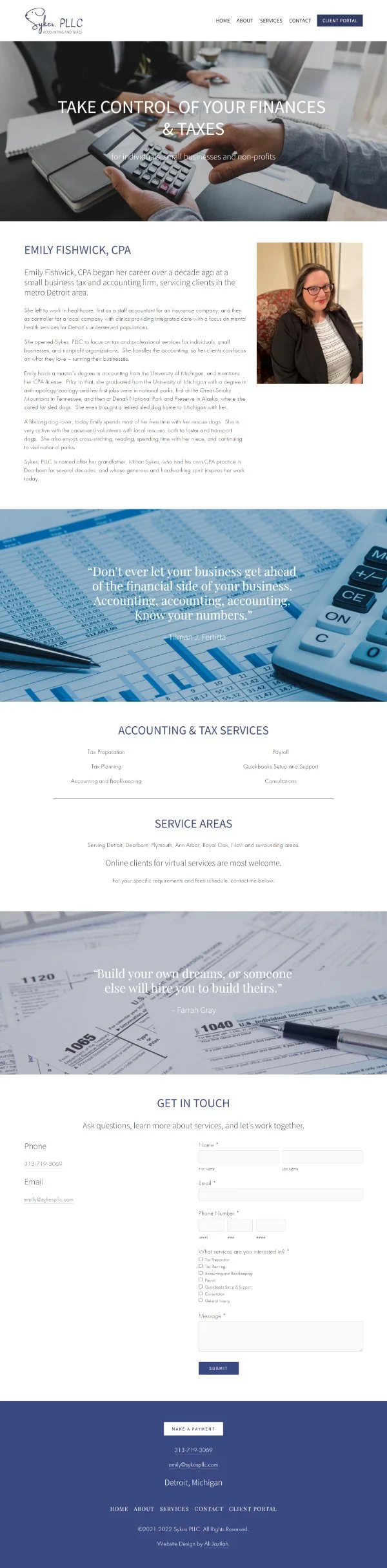Sykes PLLC Accounting &amp; taxes