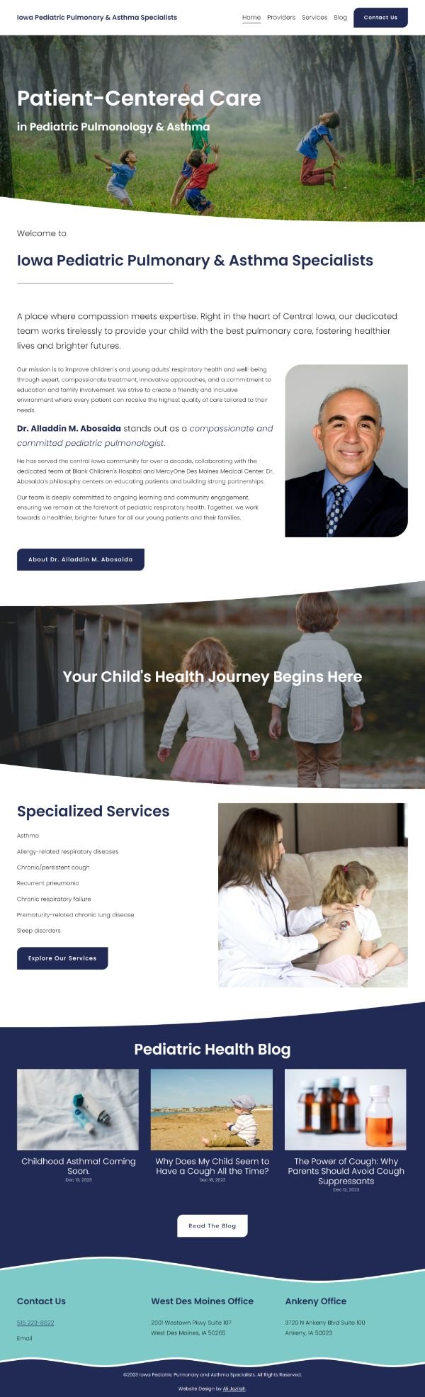Iowa Pediatric Pulmonary &amp; Asthma Specialists