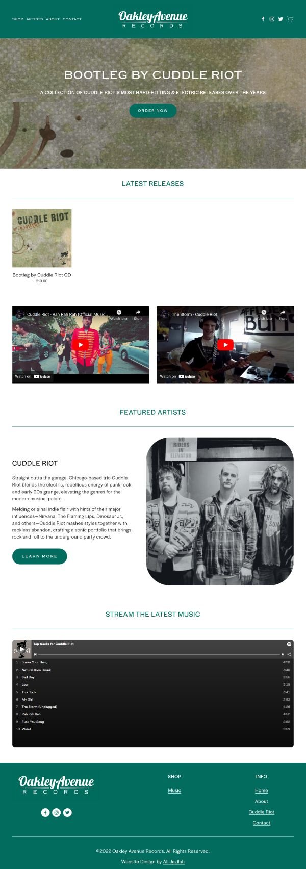 Oakley Avenue Records