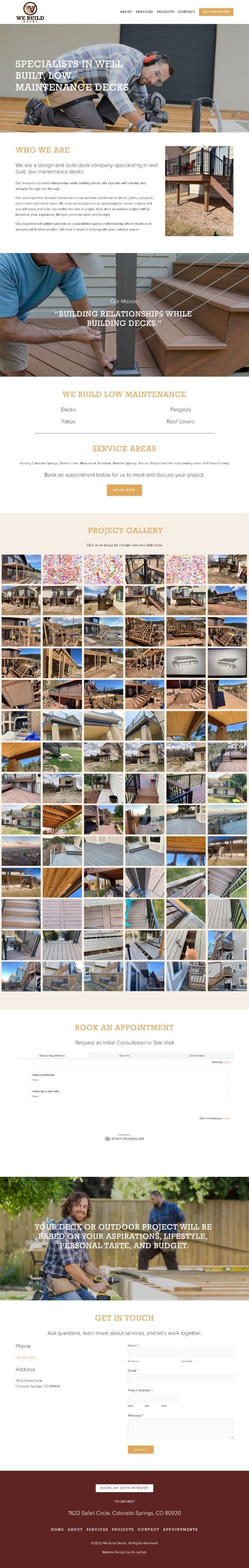 We Build Decks
