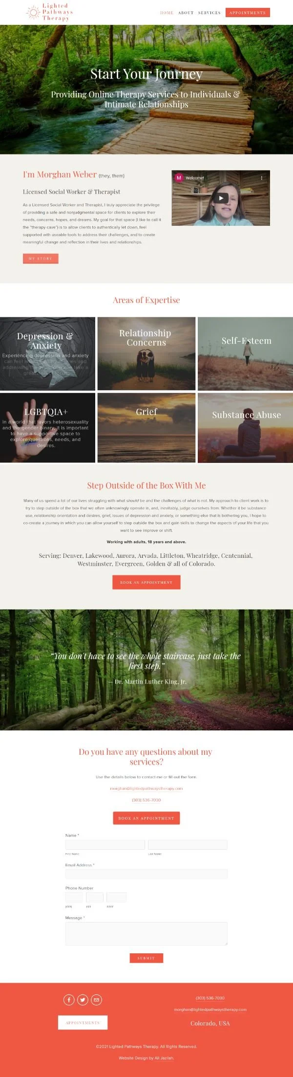 Lighted Pathways therapy
