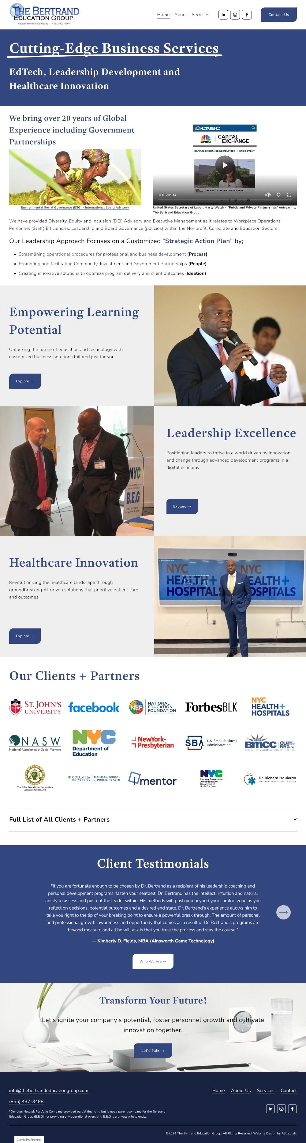 The Bertrand Education Group