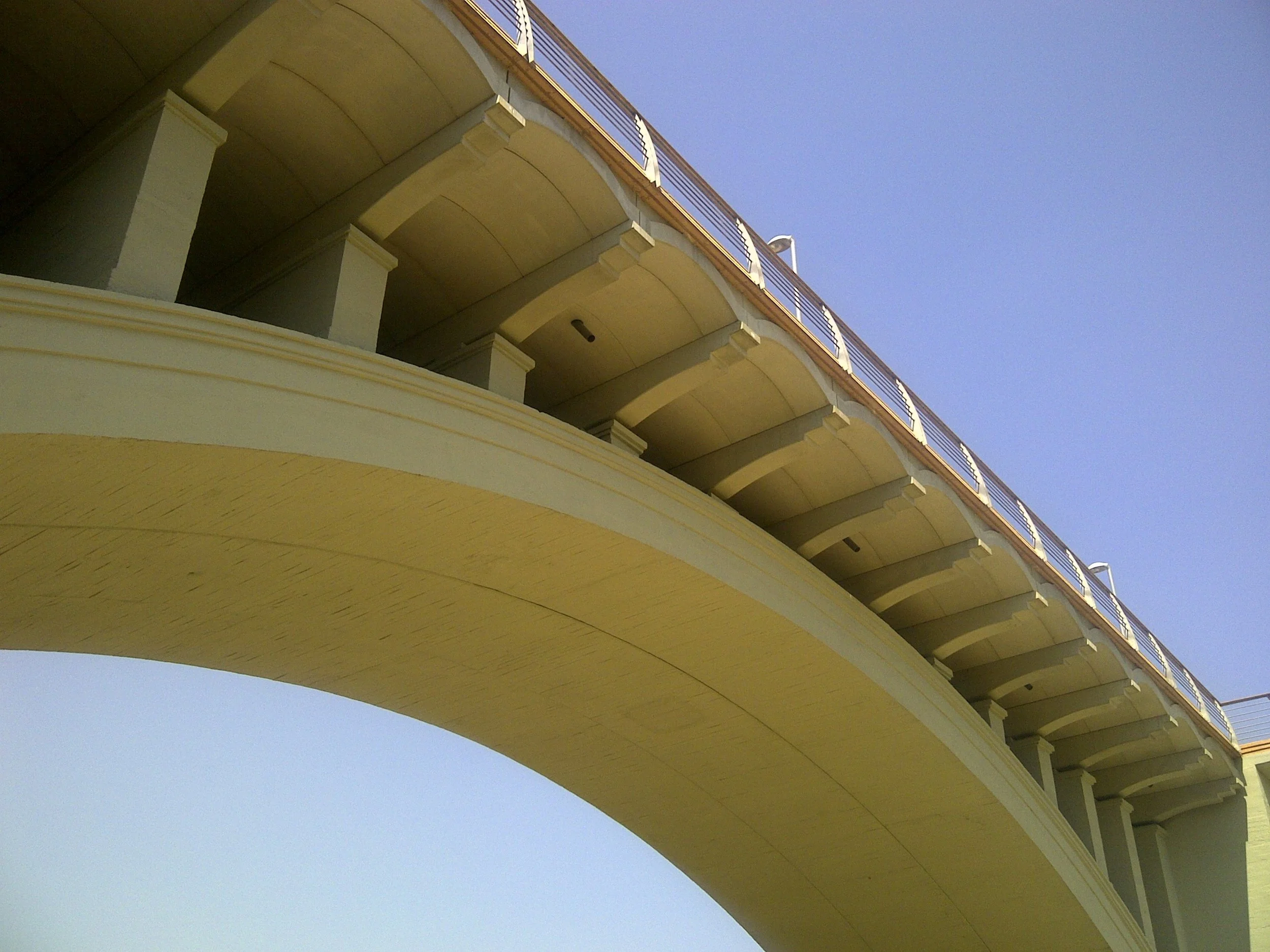 Reparació de pont a Montmeló