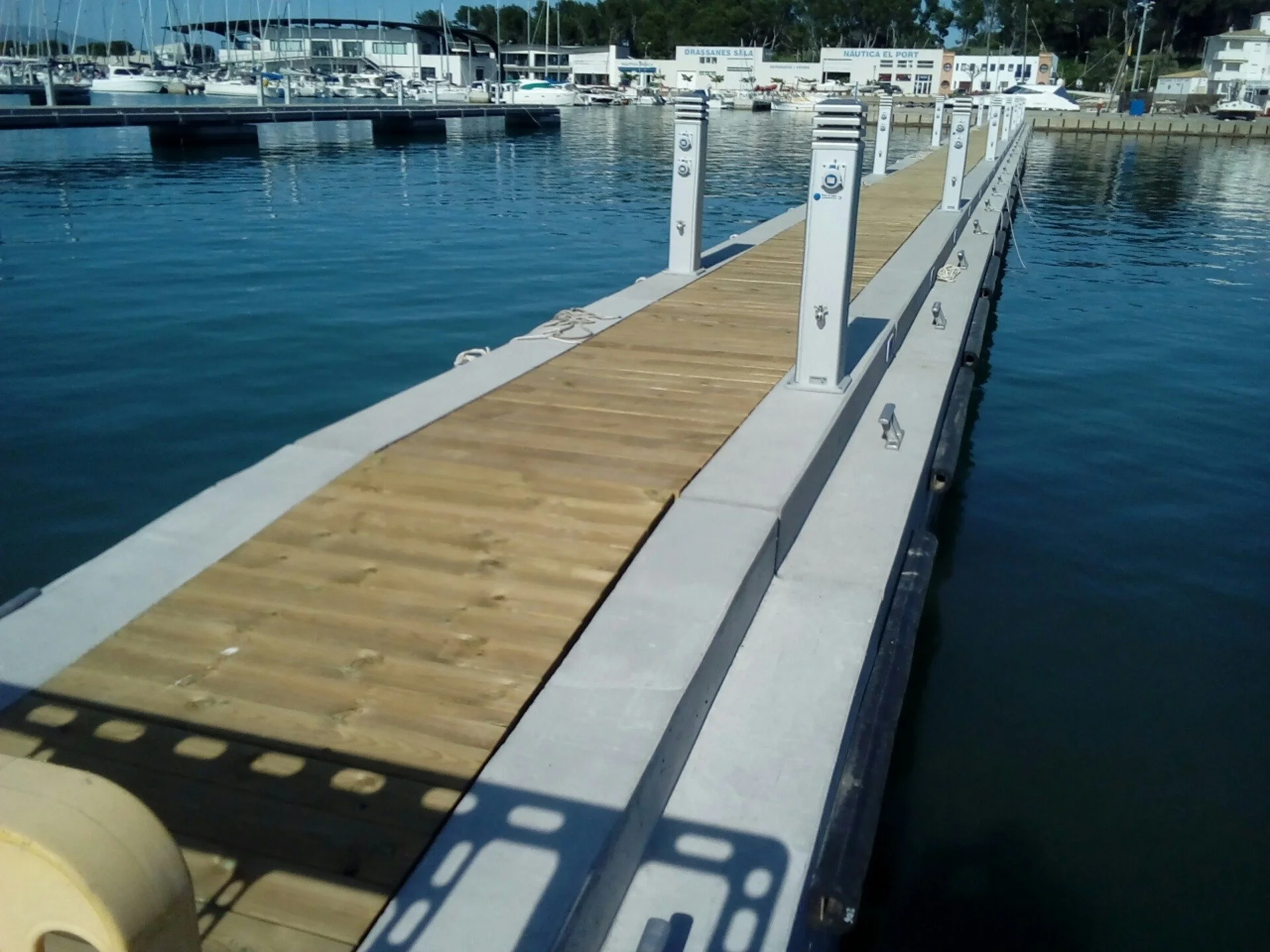 Pantalans a l’Escala