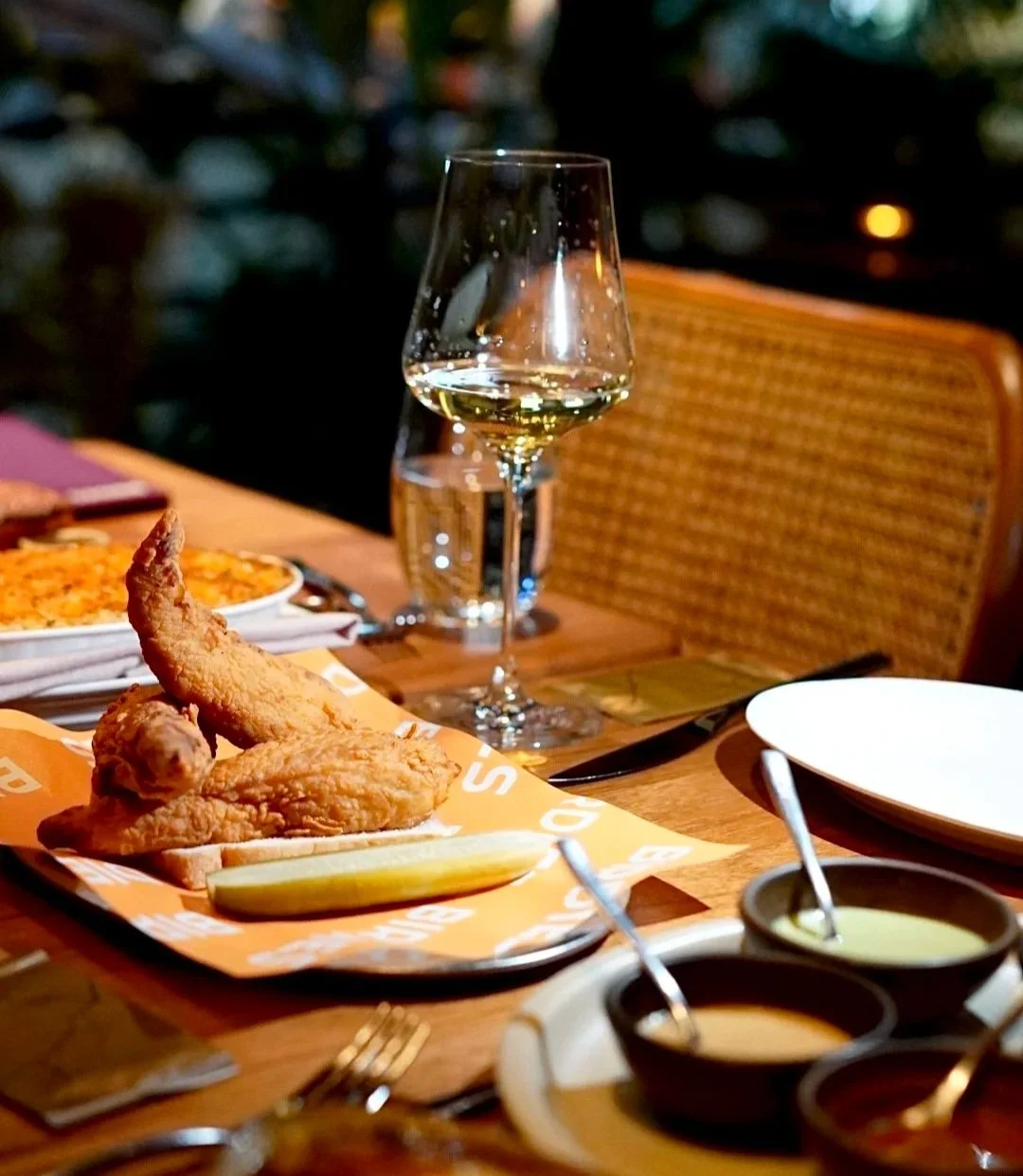 Bubbles, Burgundy, &amp; Birdies