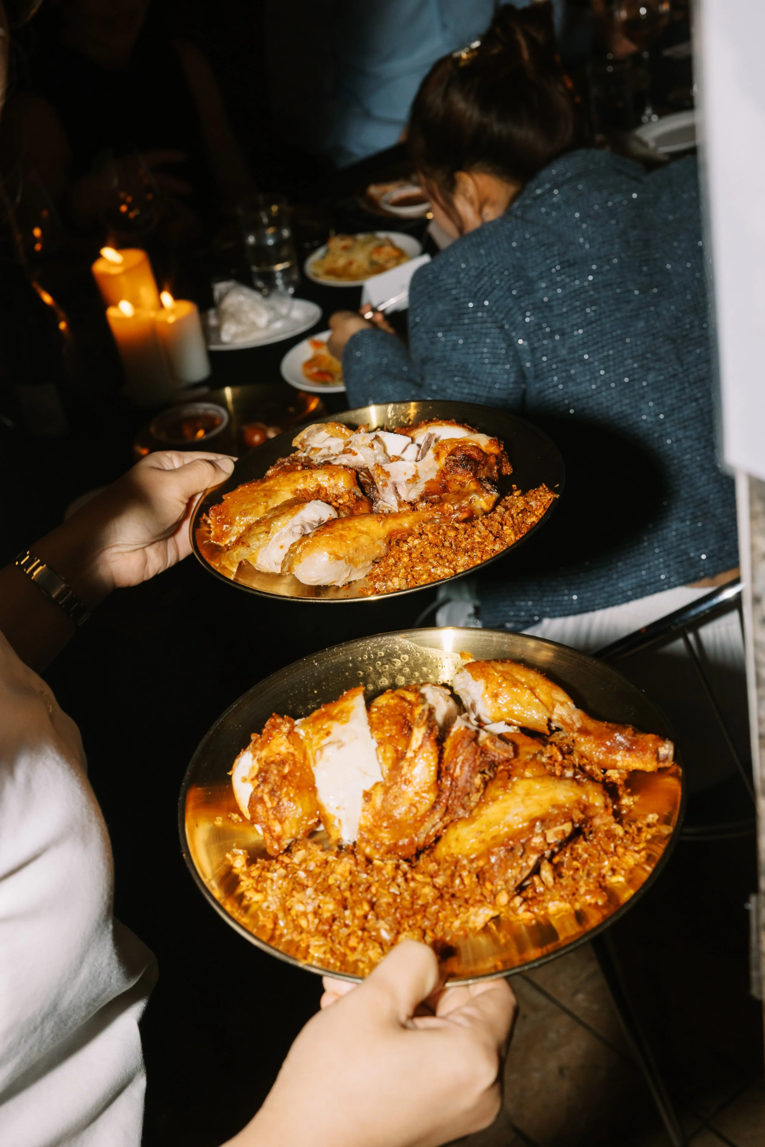 Club Launch Dinner: Champagne & Chicken