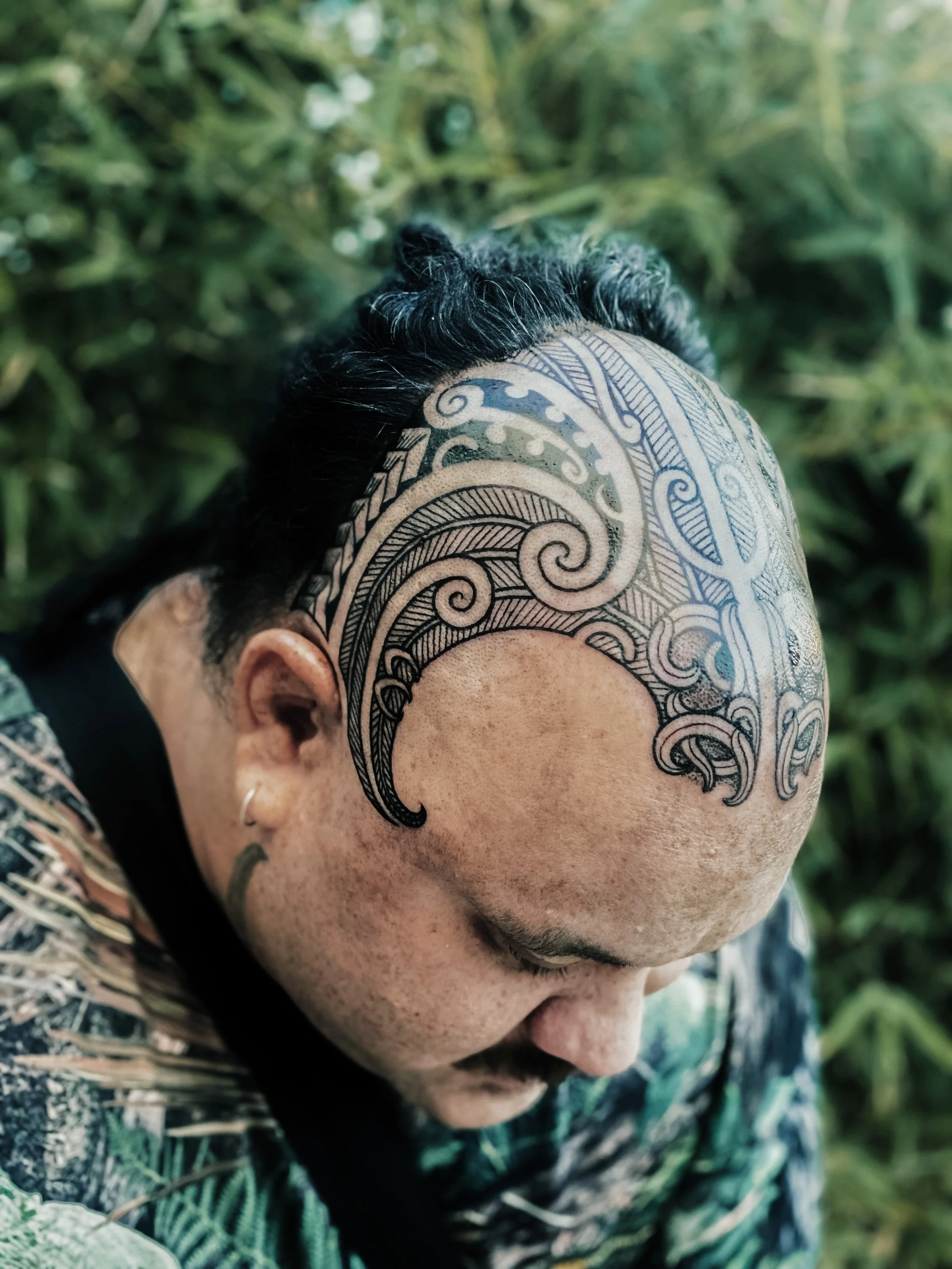 Head Ta Moko by Turumakina