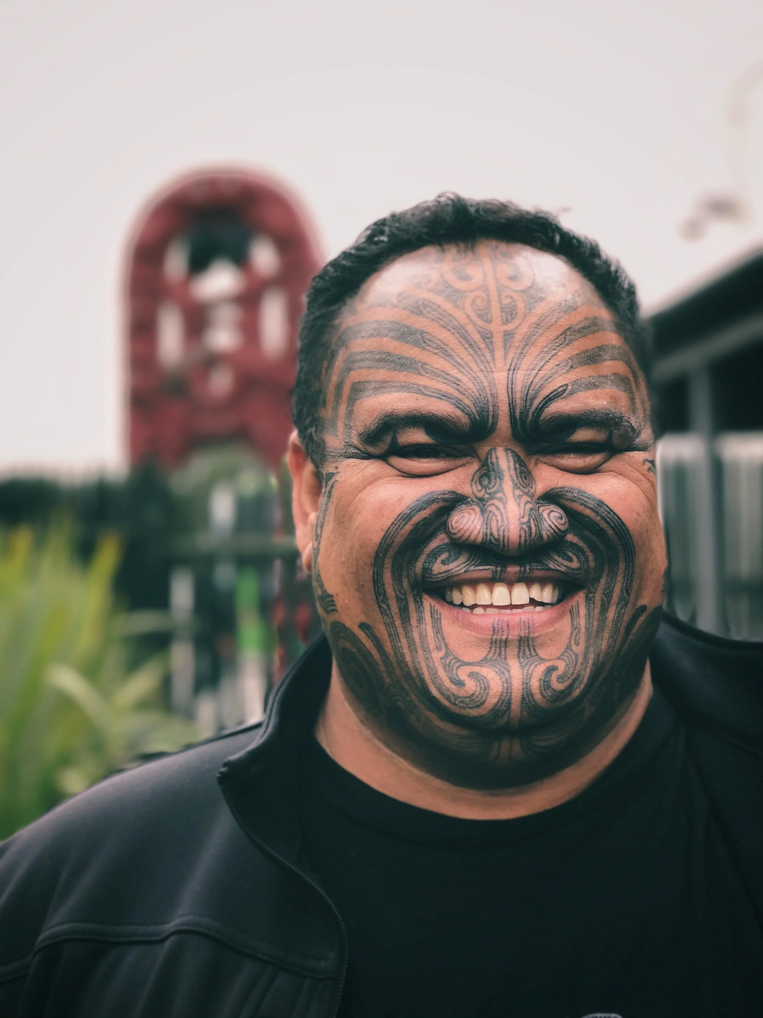Moko Kaneohe Mataora by Ta Moko artist Turumakina