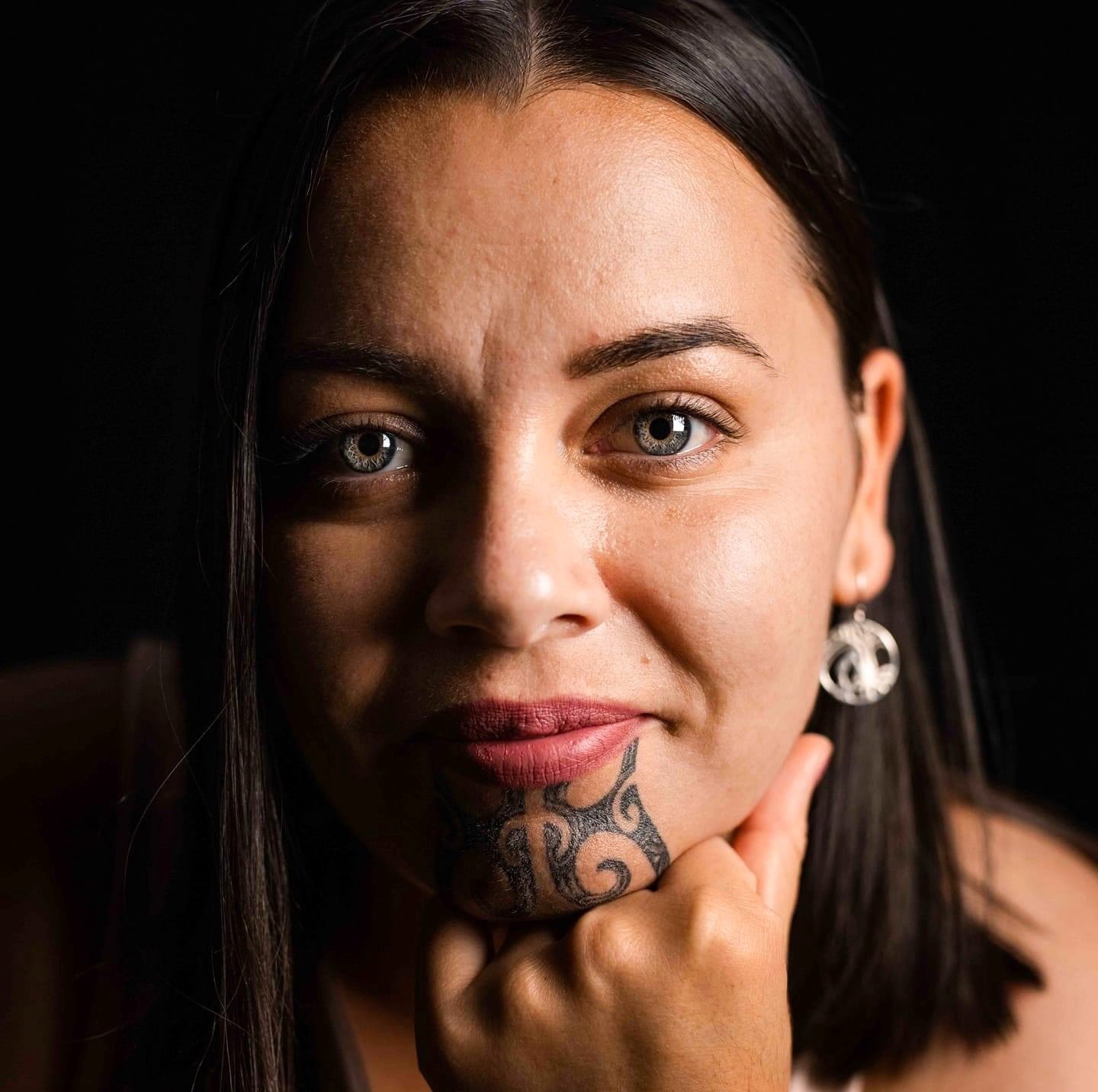 Moko Kauae by Ta Moko artist Turumakina